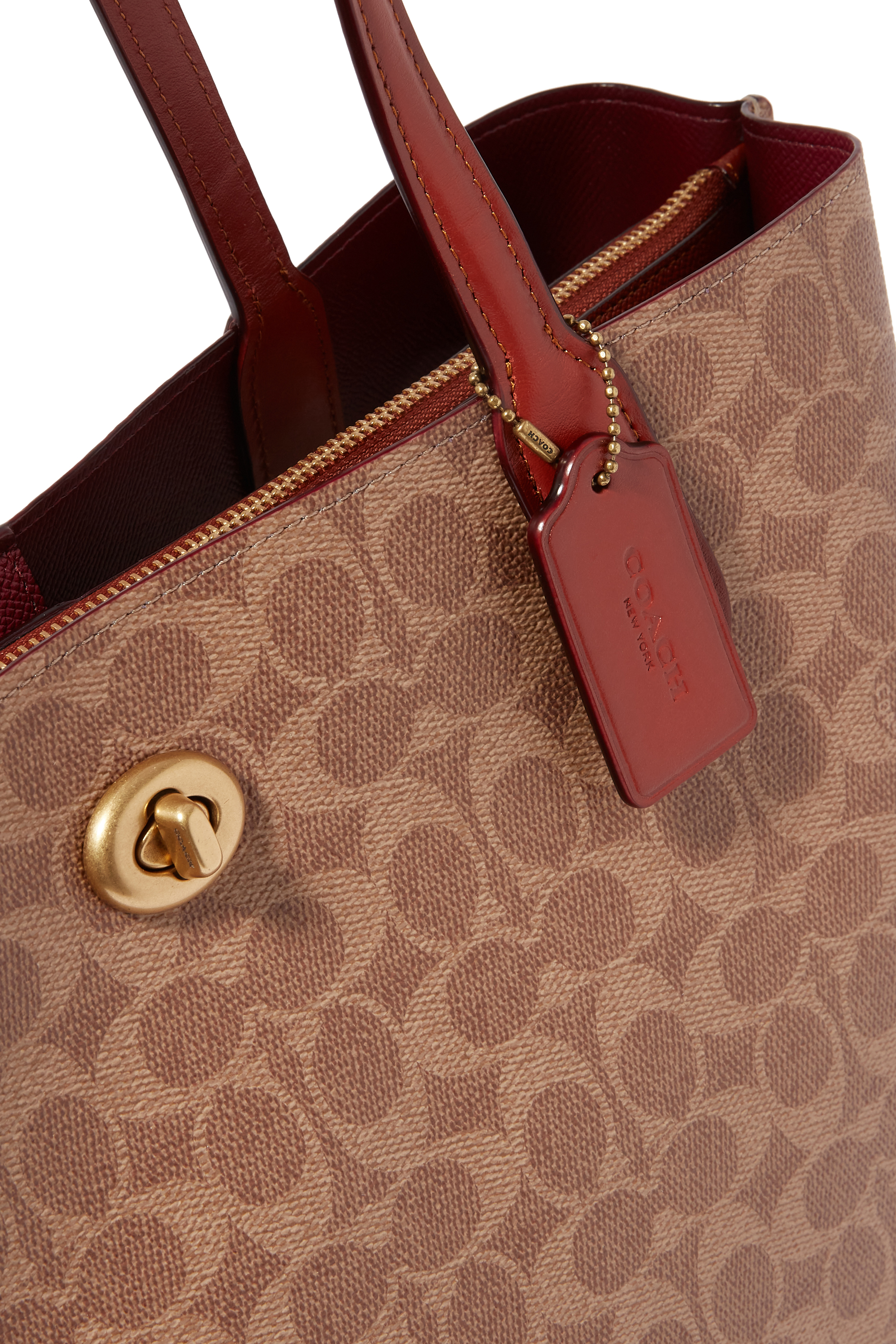 Signature Canvas Willow Tote Bag