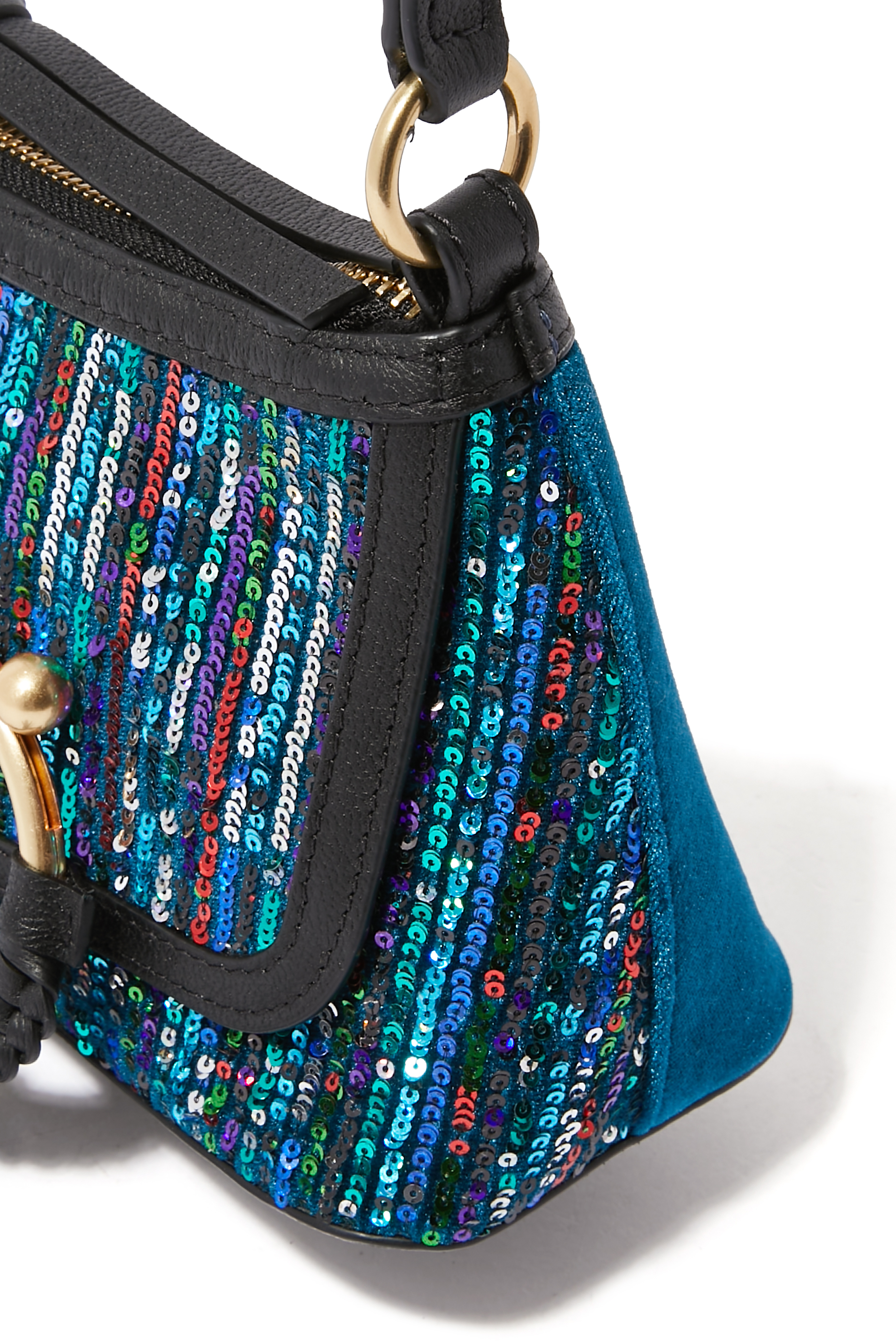Joan Sequin Mini Crossbody Bag