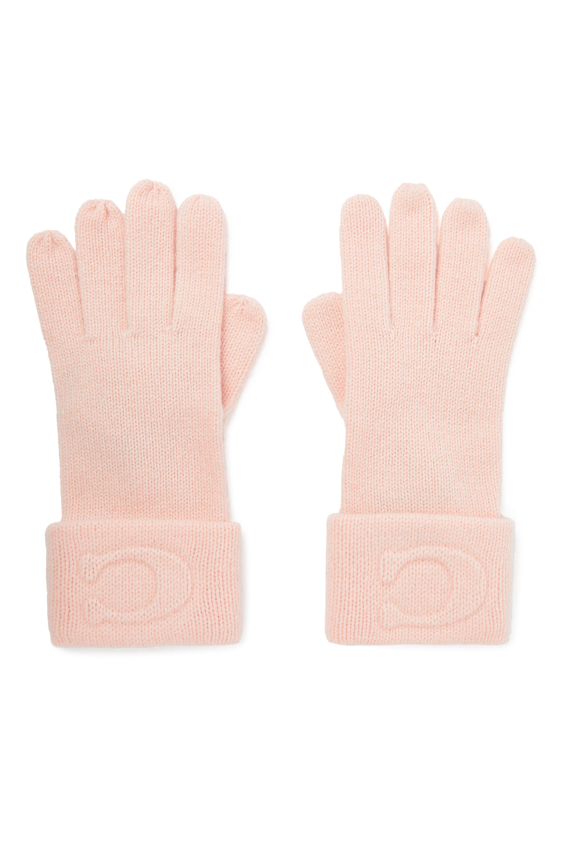 Signature Embossed Knit Gloves