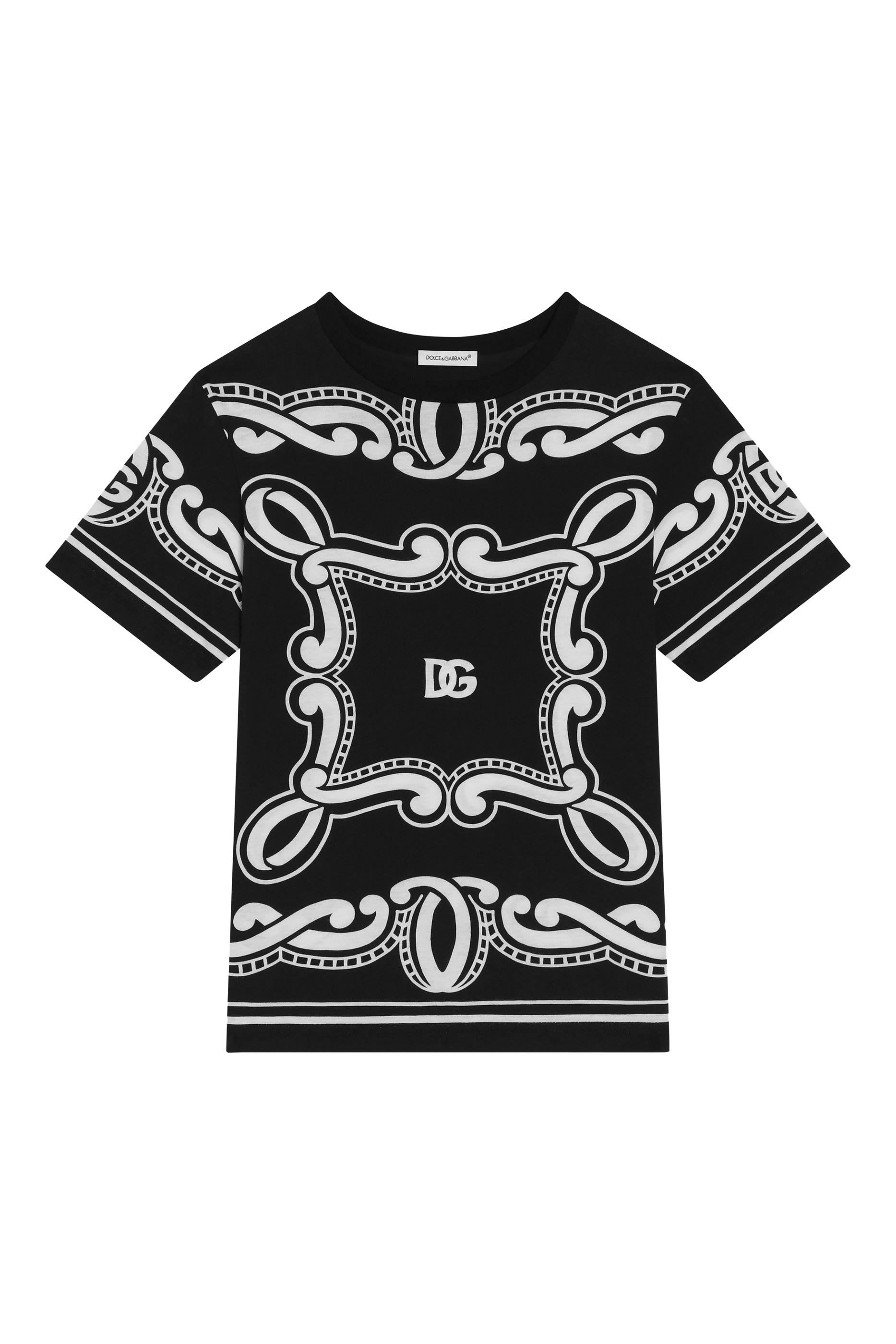 Kids Bandanna-Print Jersey T-Shirt.