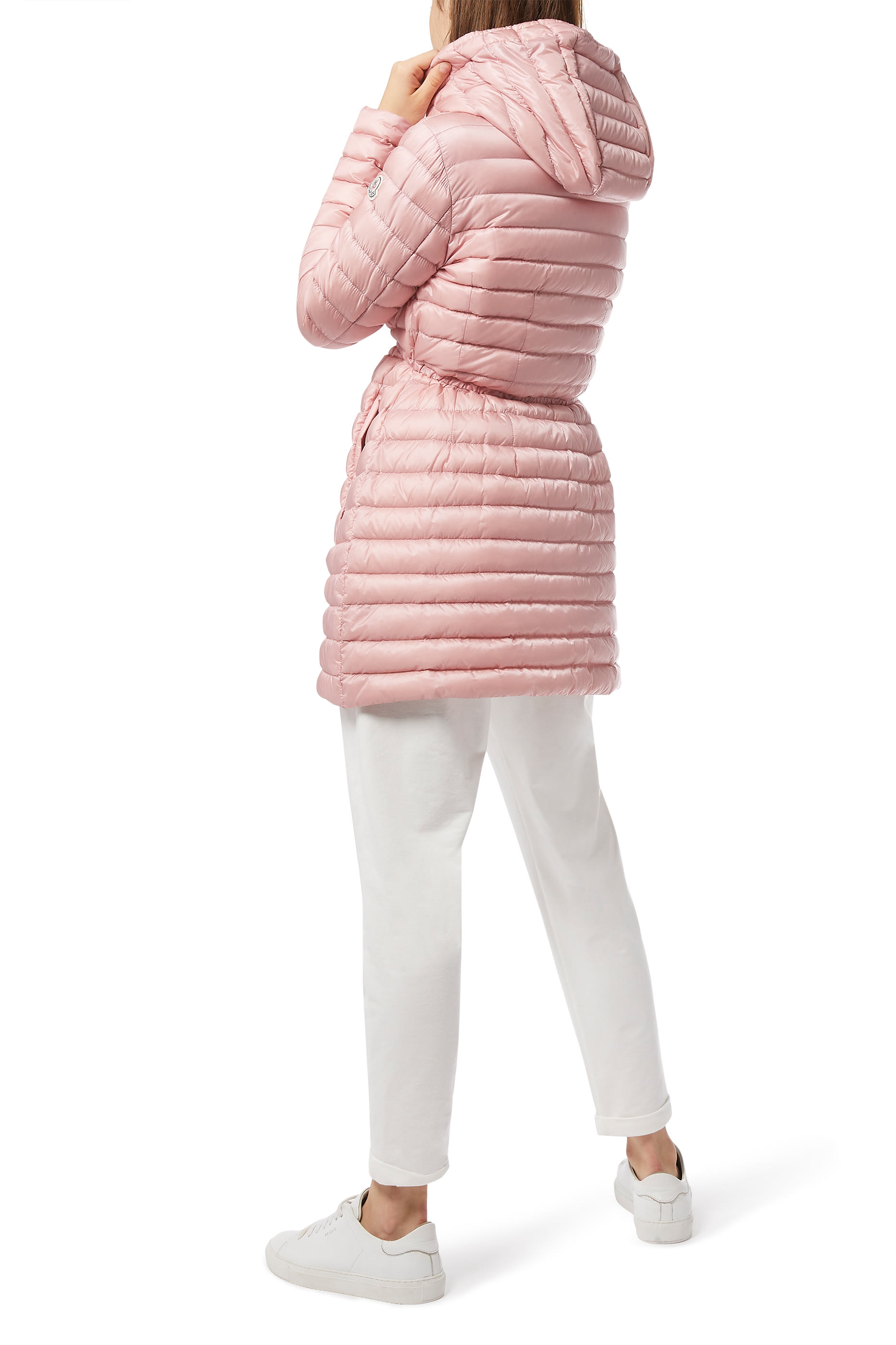 Barbel Quilted Hooded Coat