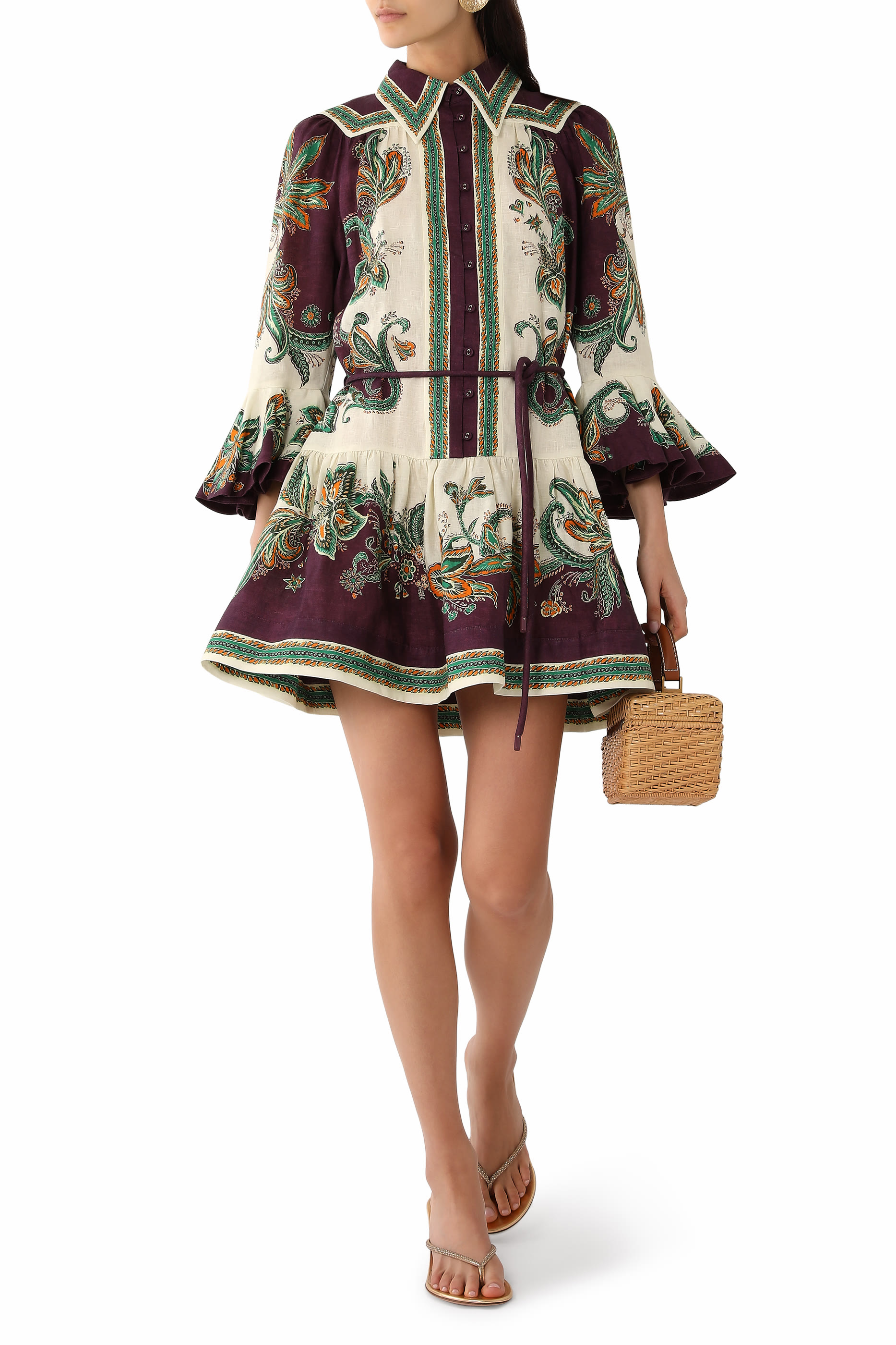 Relaxed Mini Shirt Dress 