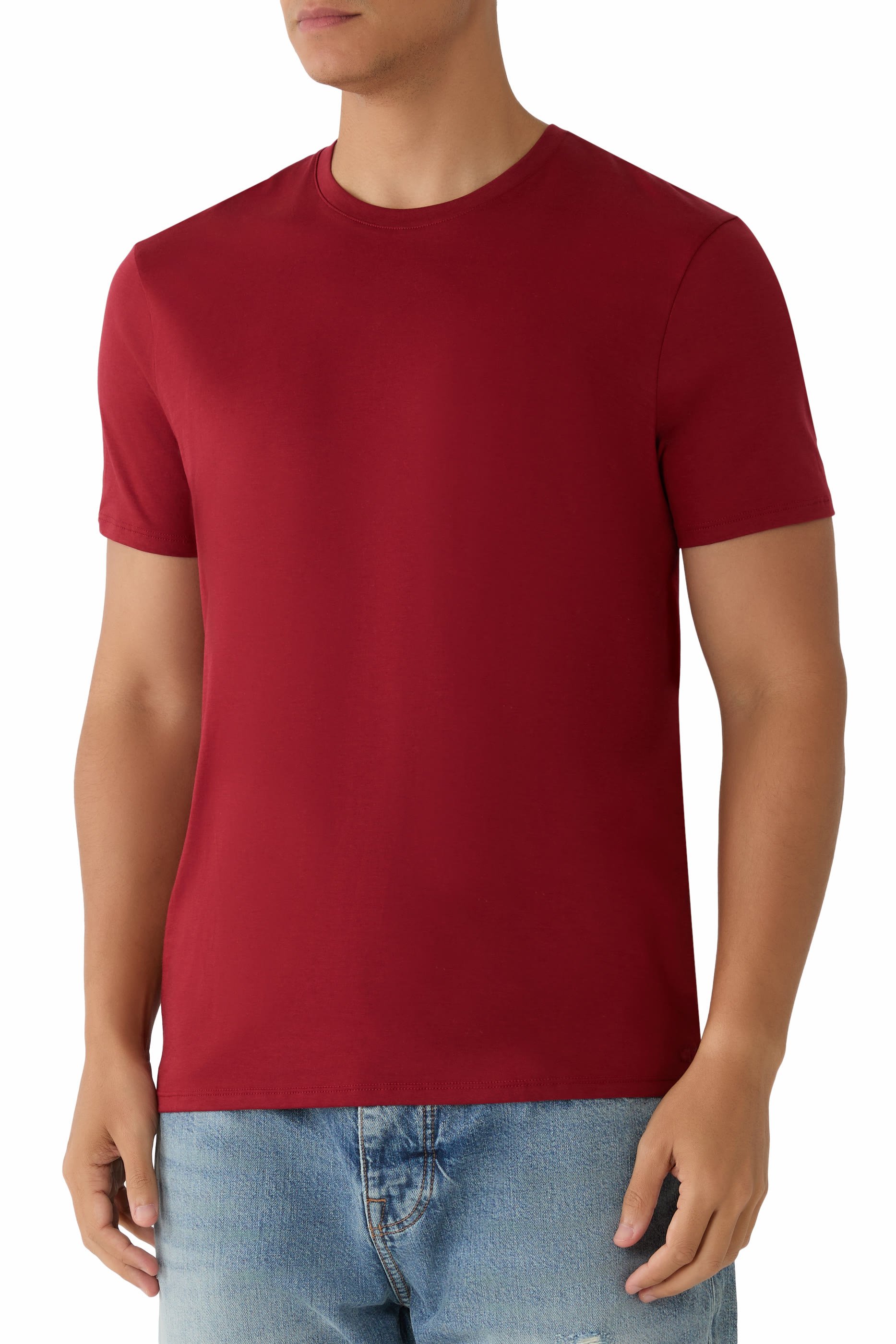 Slim Fit Pima Cotton T-Shirt