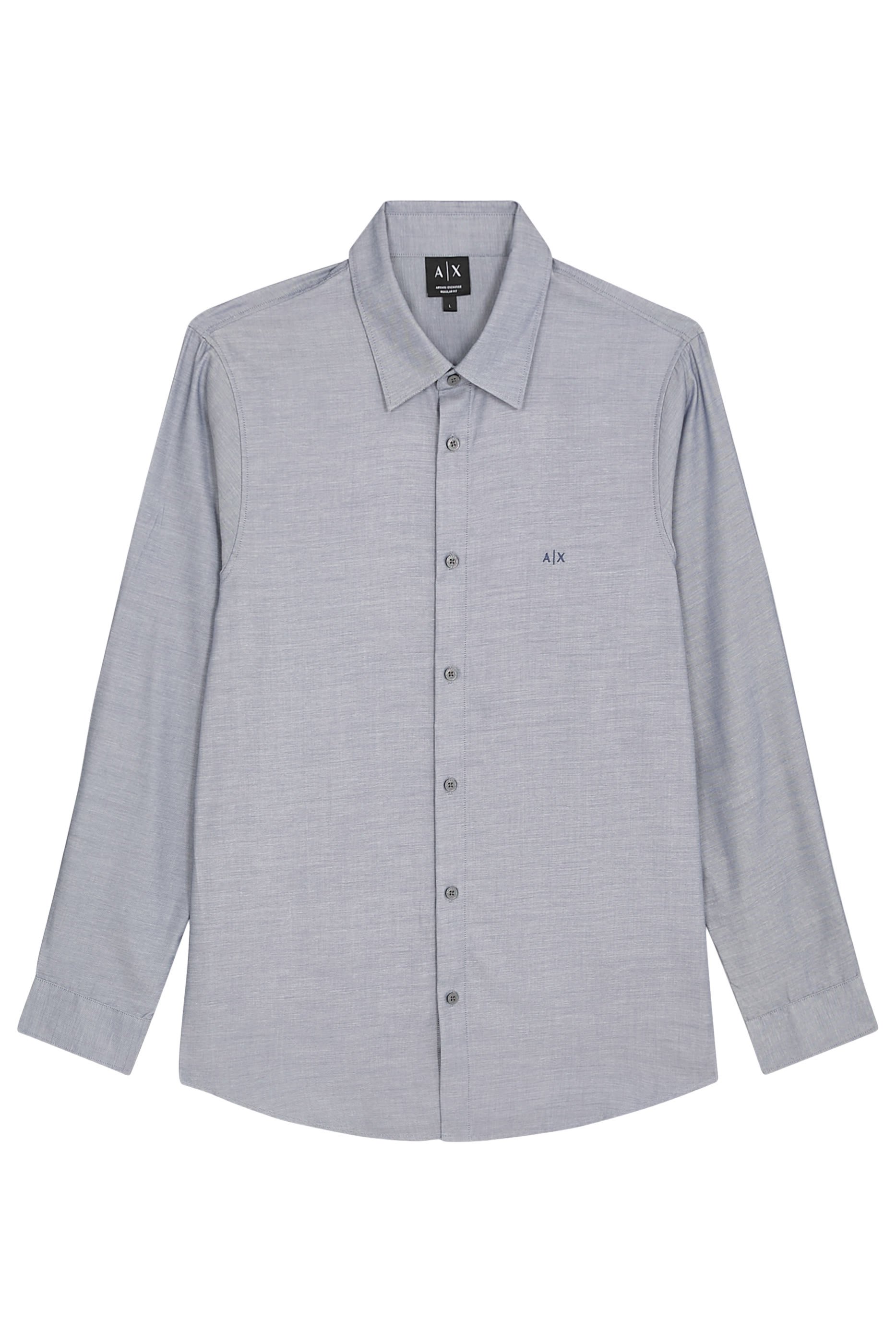 AX Logo Long-Sleeve Shirt 