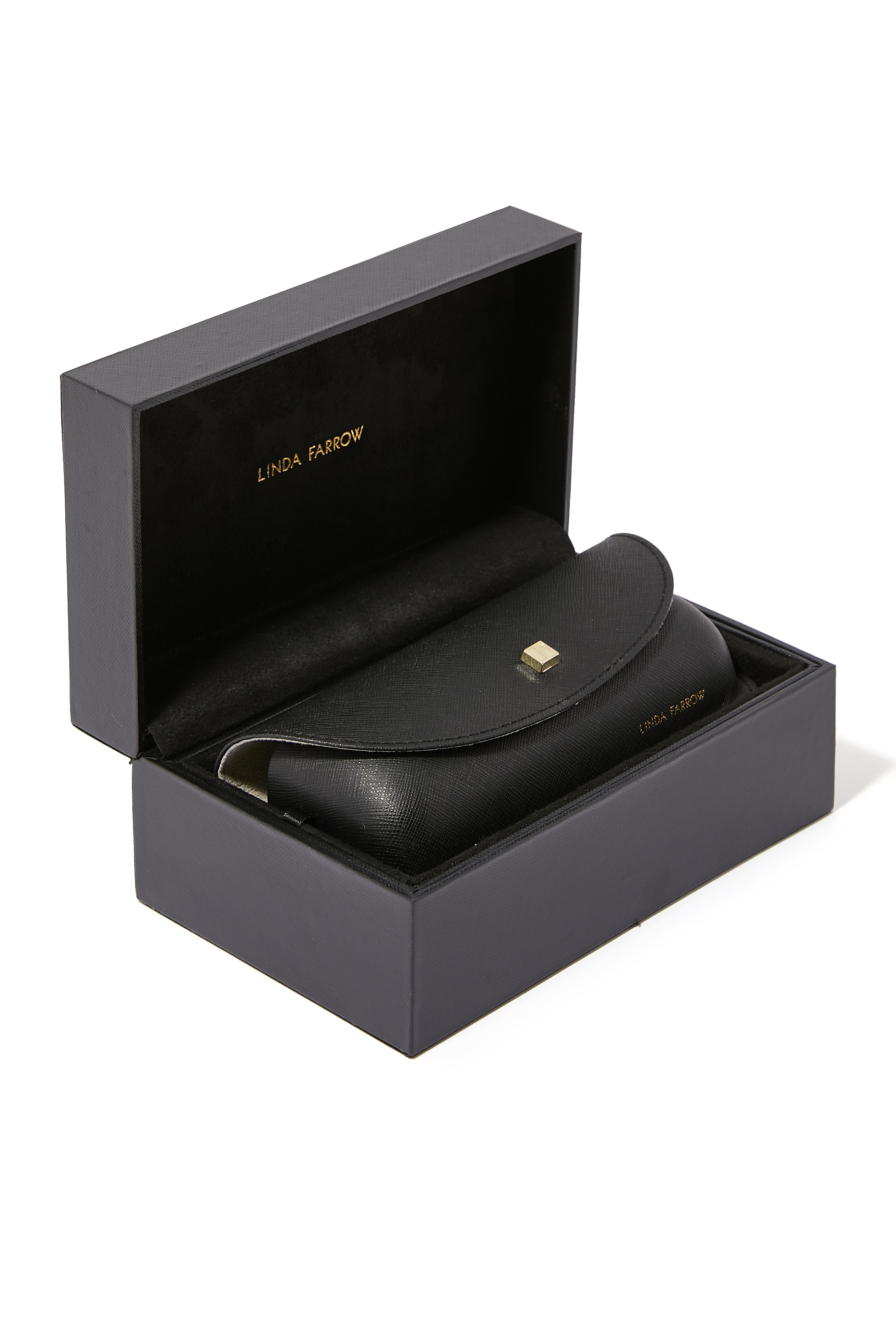 Alona Oversized Sunglasses, 22k Gold-Plated Brass