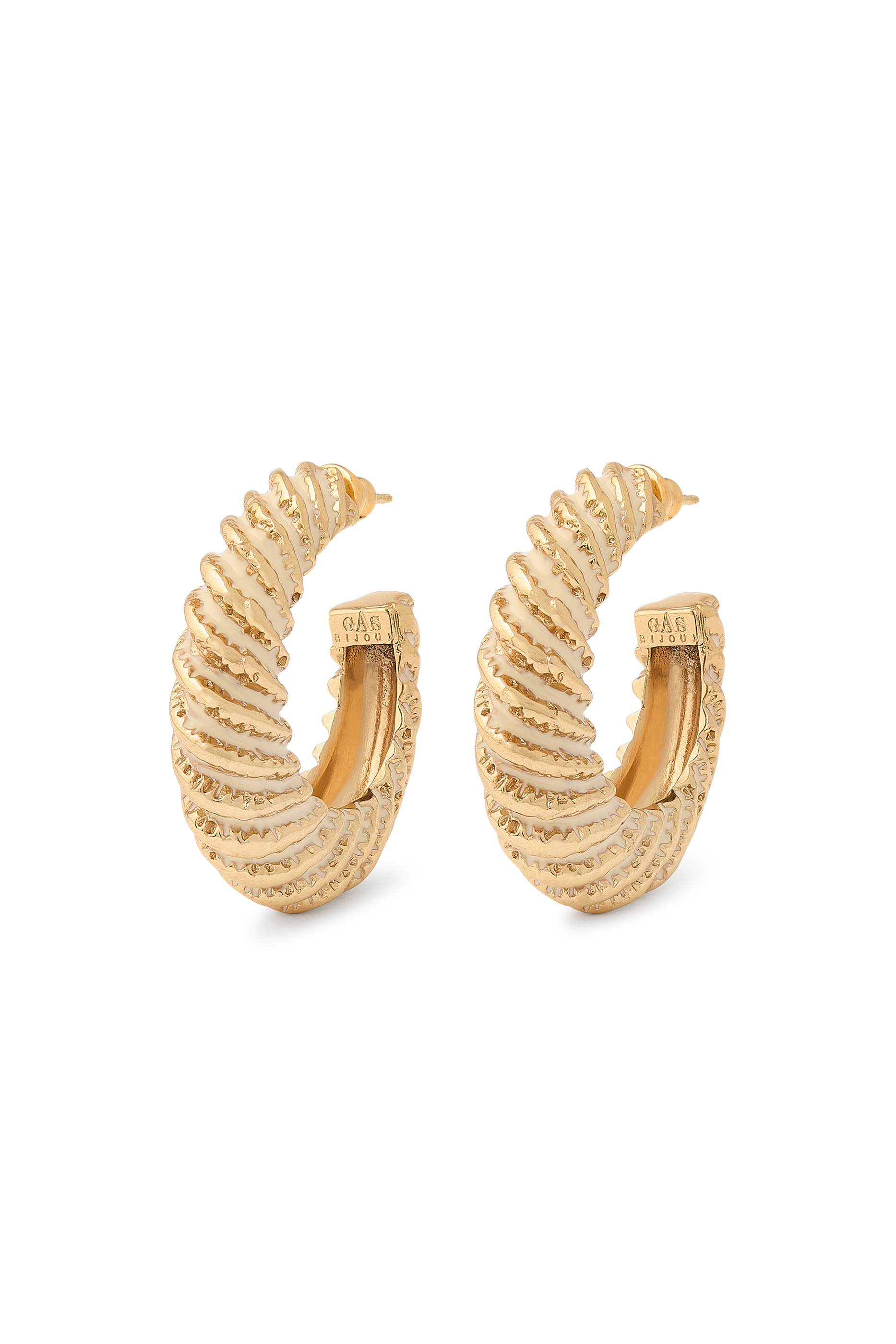 Tiki Hoop Earrings