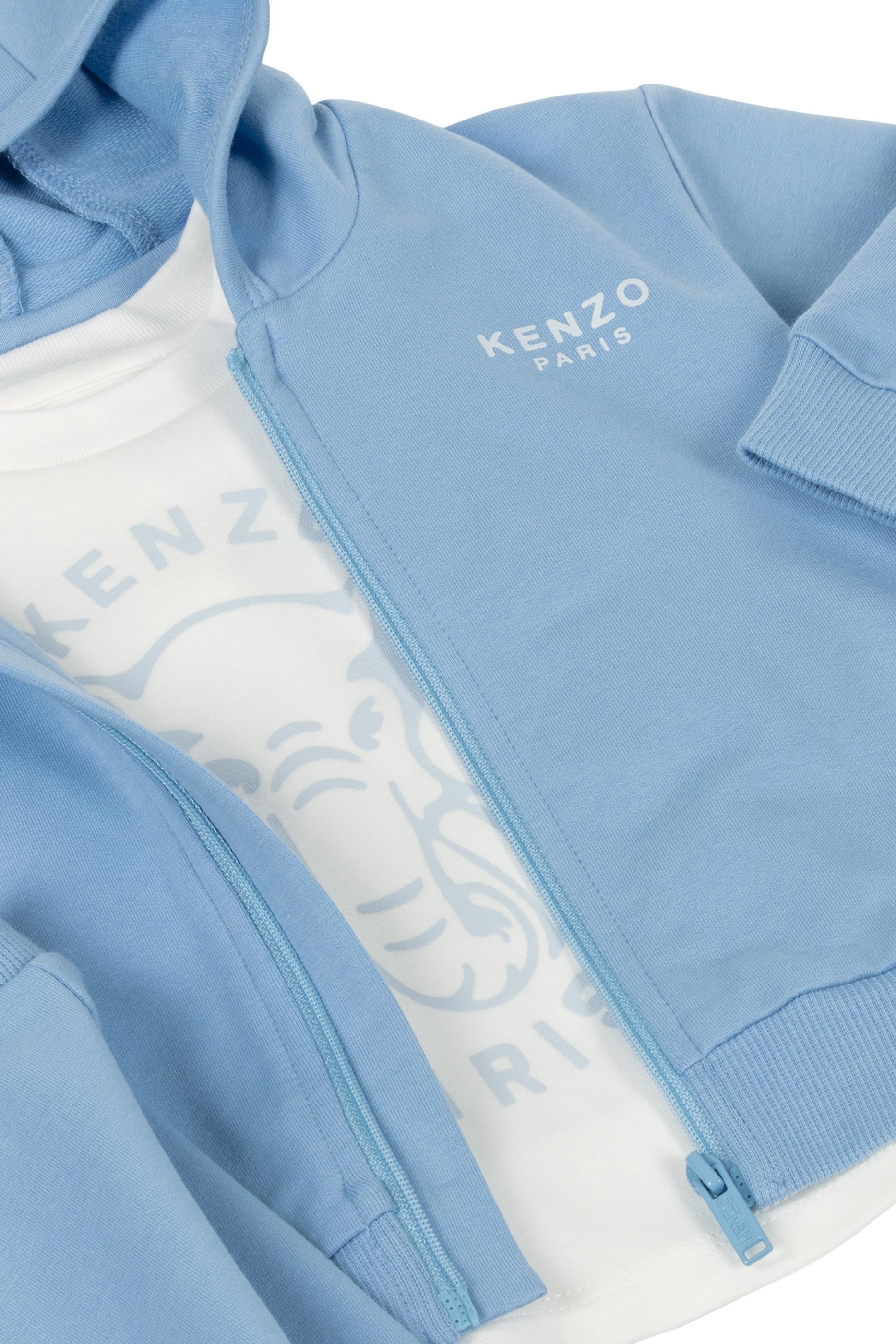 Kids Cotton T-Shirt, Trousers & Cardigan Set