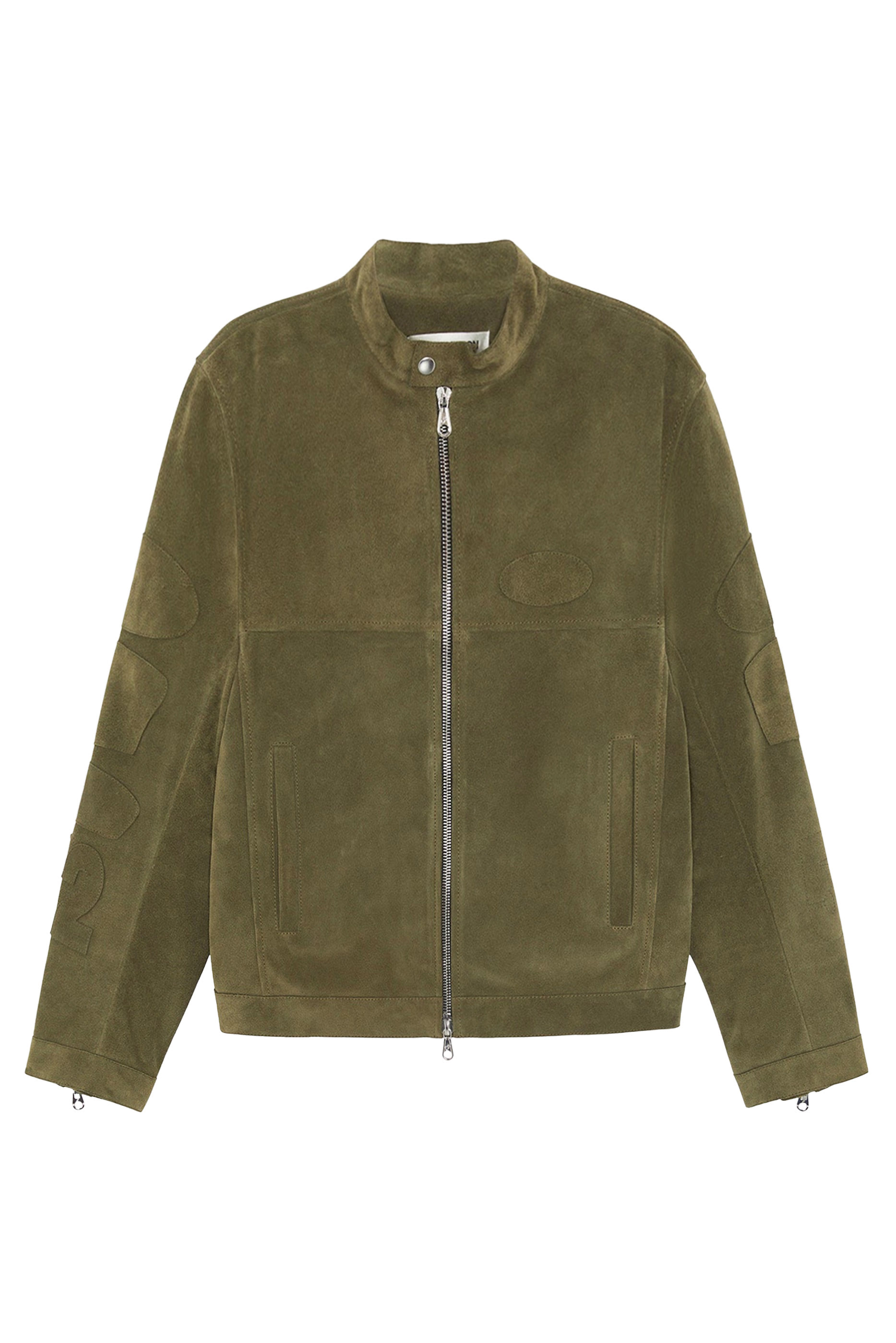 Suede Cafe Racer Jacket