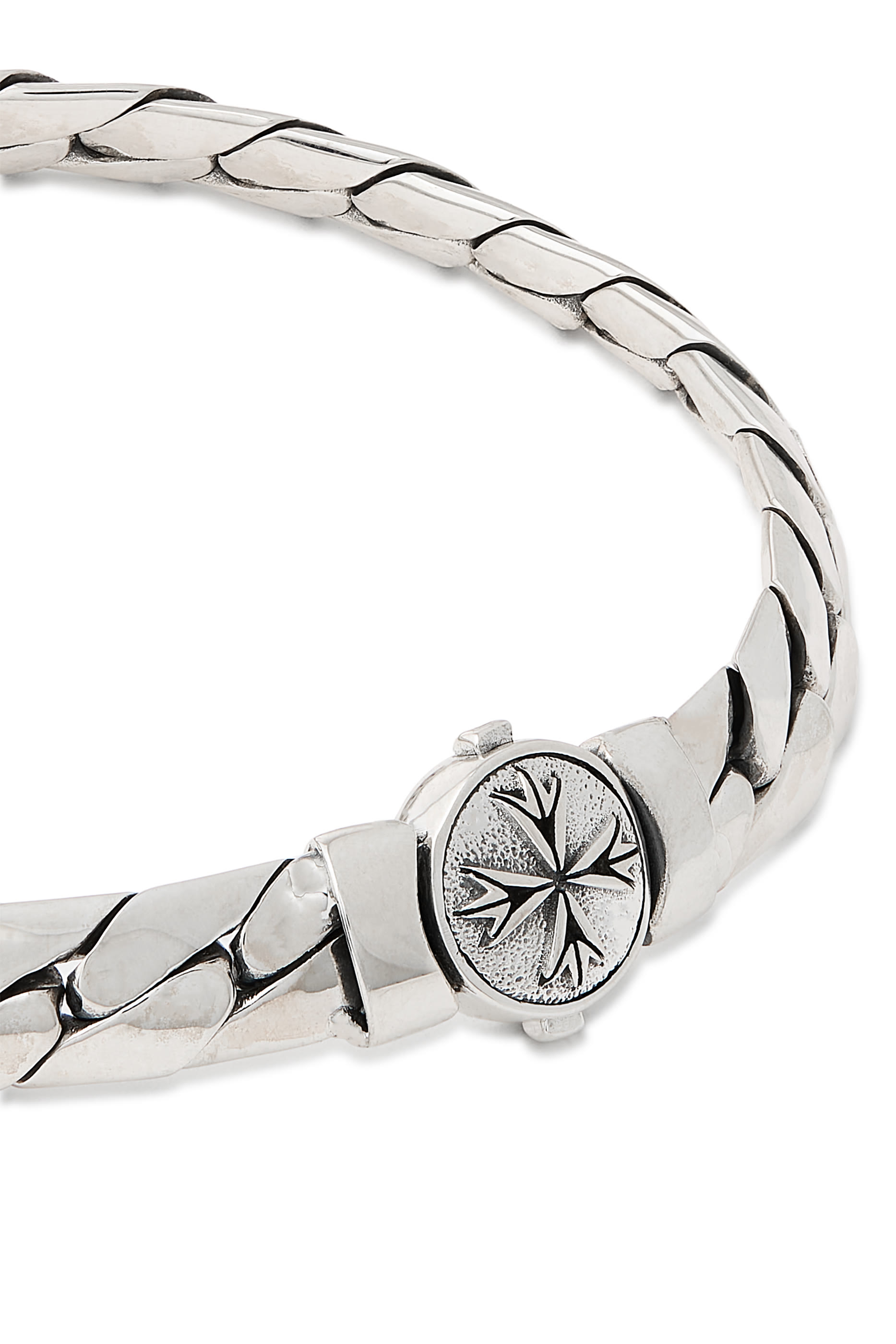  Herringbone Chain Logo Bracelet