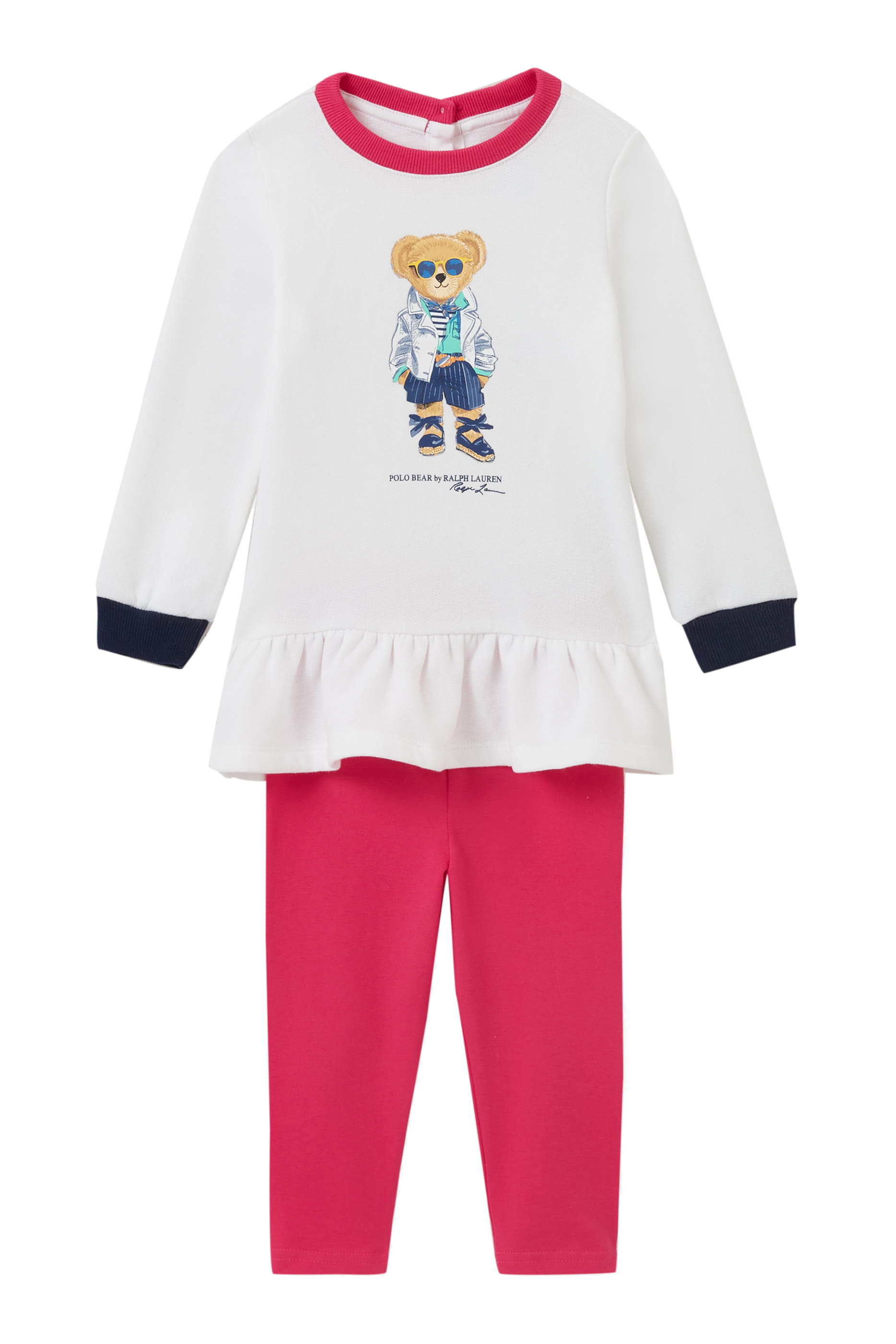 Kids Bear Leggings And Top Set