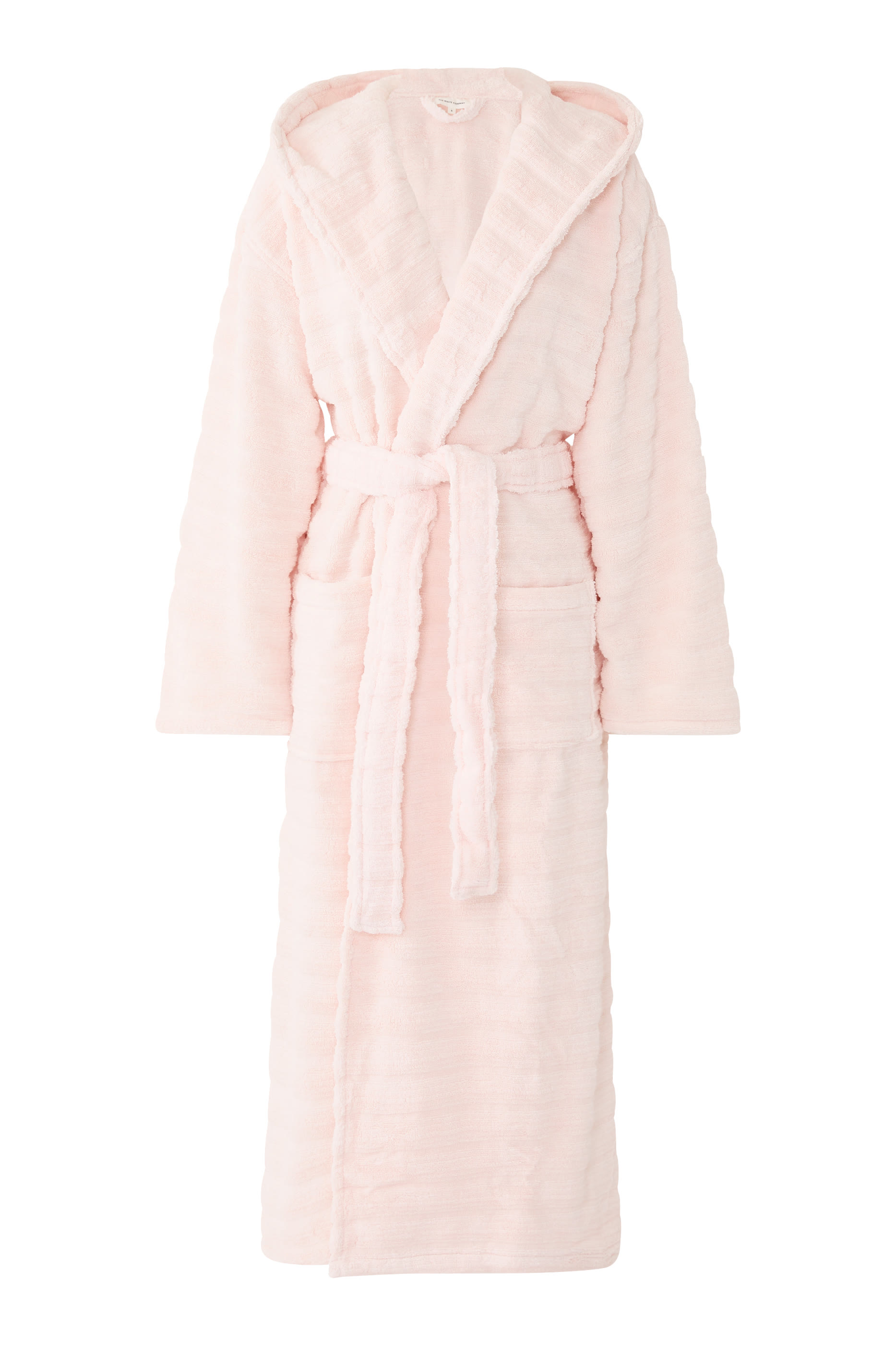 Organic Cotton Hooded Ribbed Hydrocotton Robe