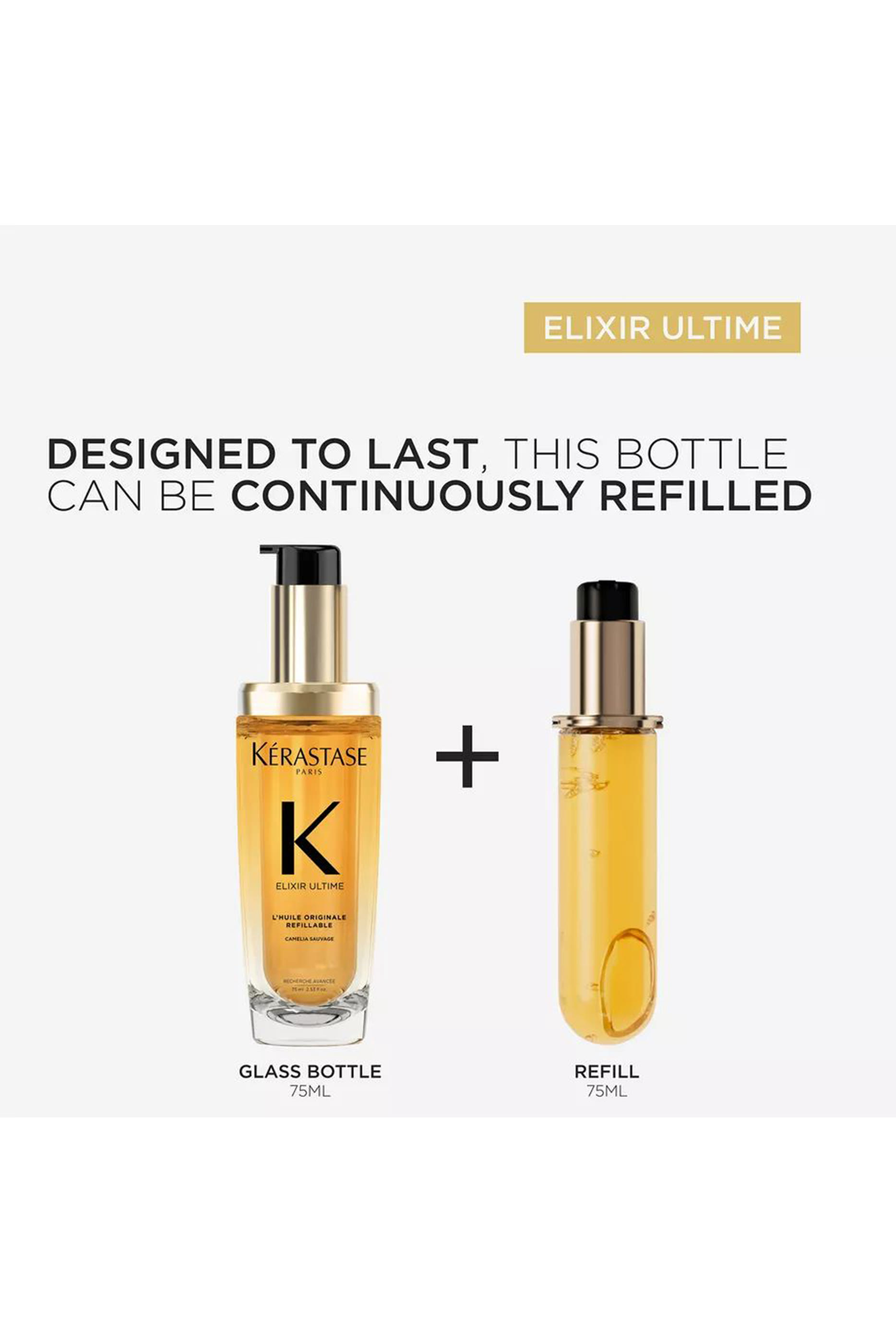 Elixir Ultime Refillable Hydrating Hair Oil