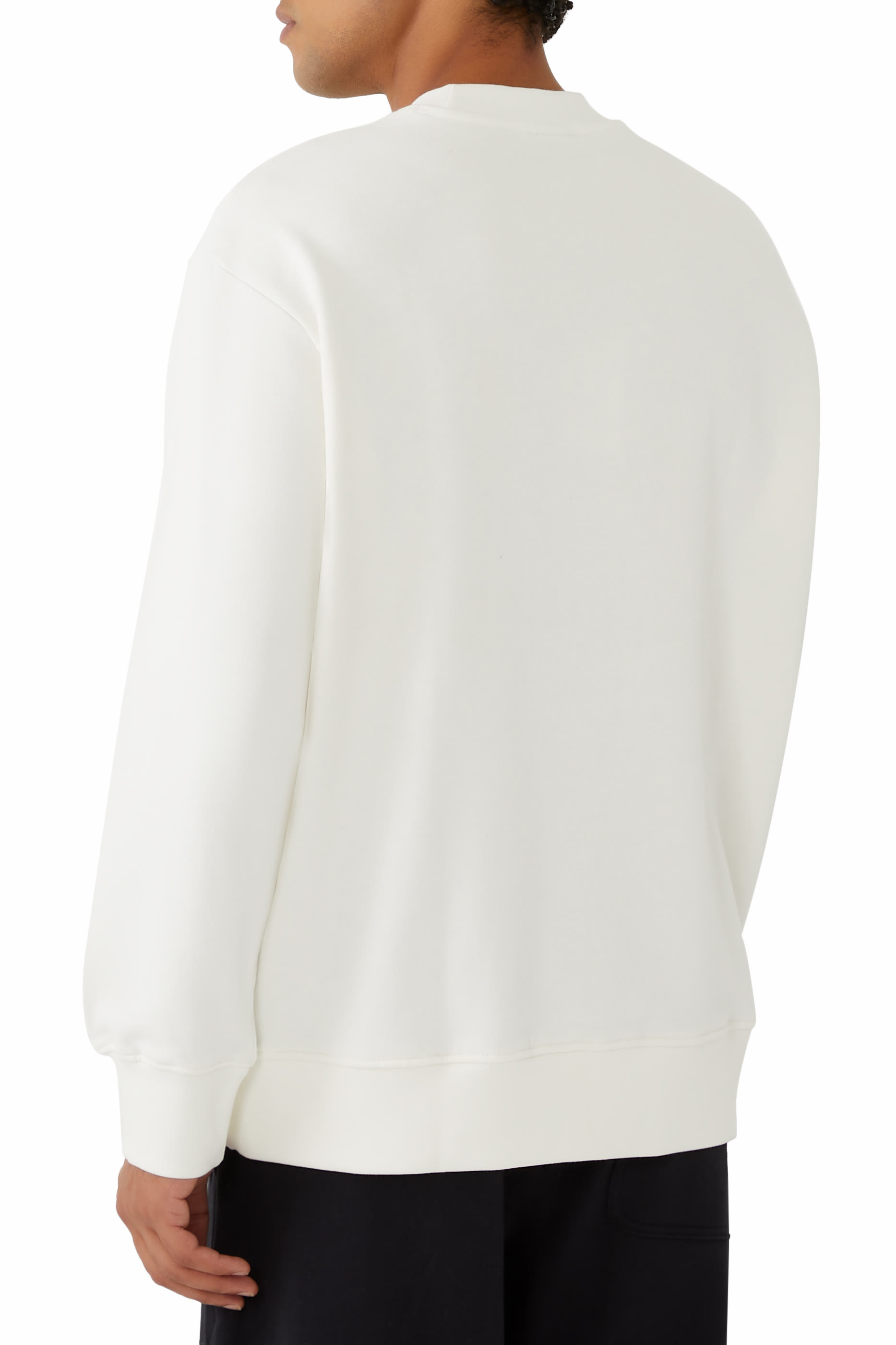 Logo Print Crewneck Sweatshirt