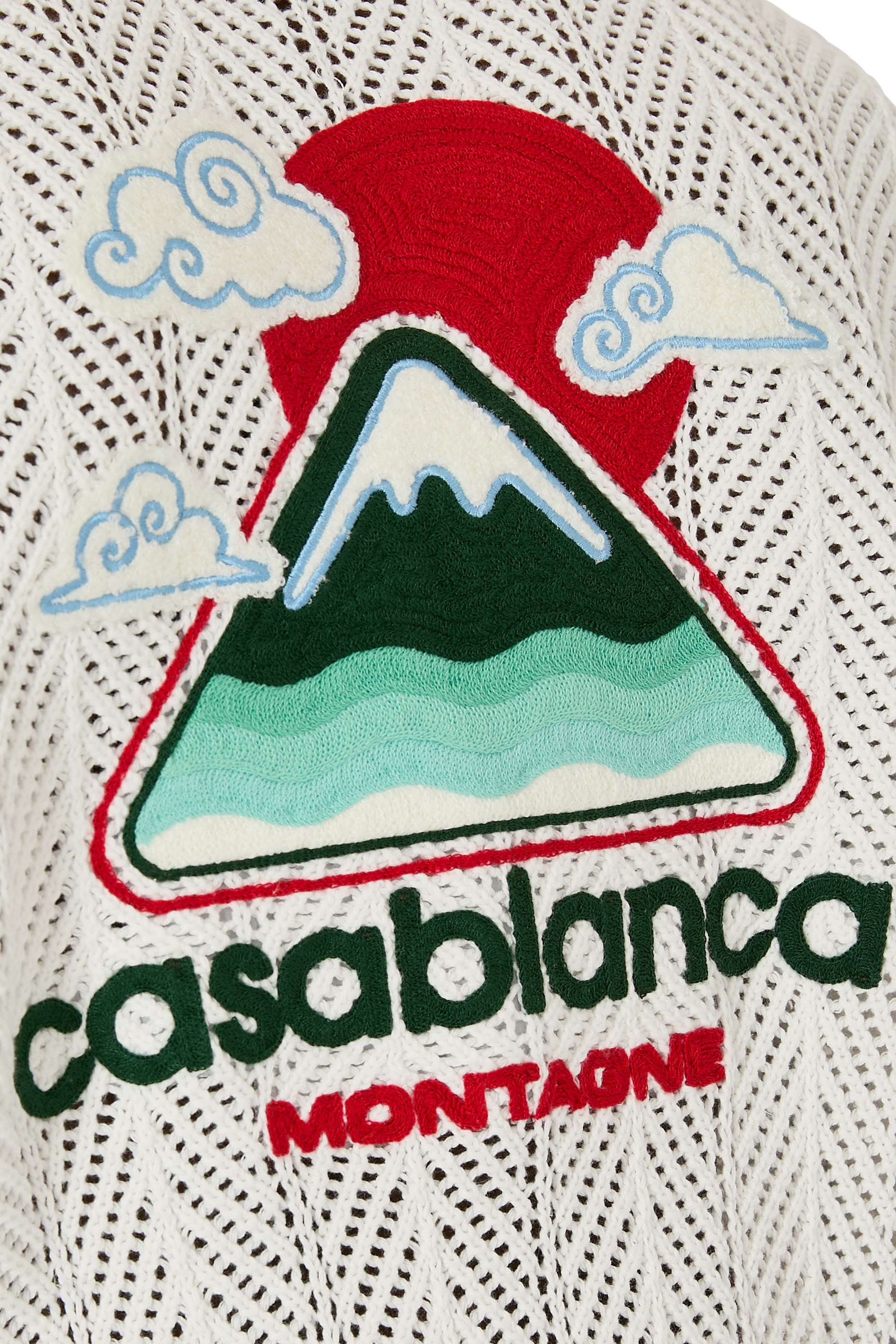 Montagne Ondulée Crochet Shirt 