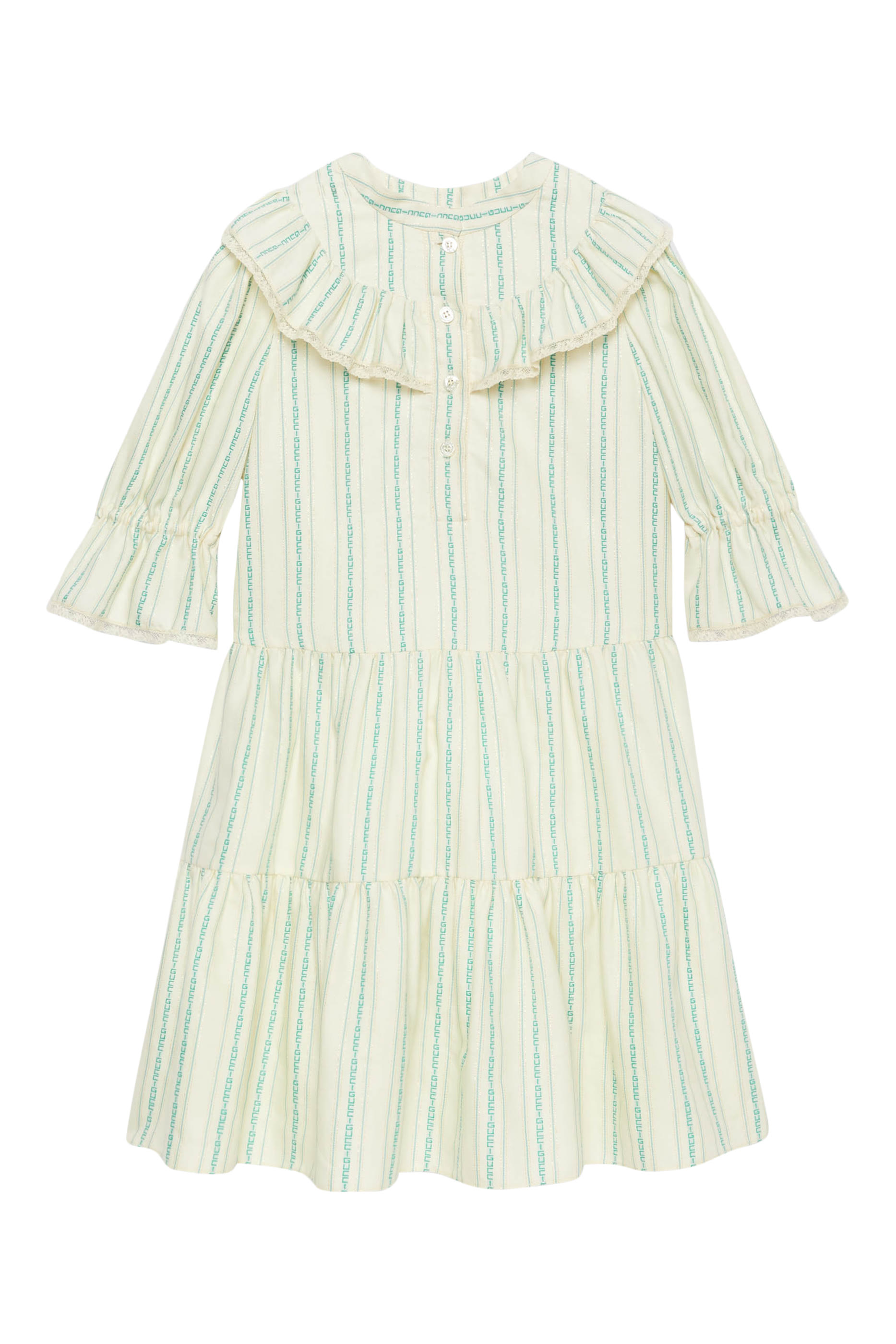 Kids Cotton Jacquard Dress