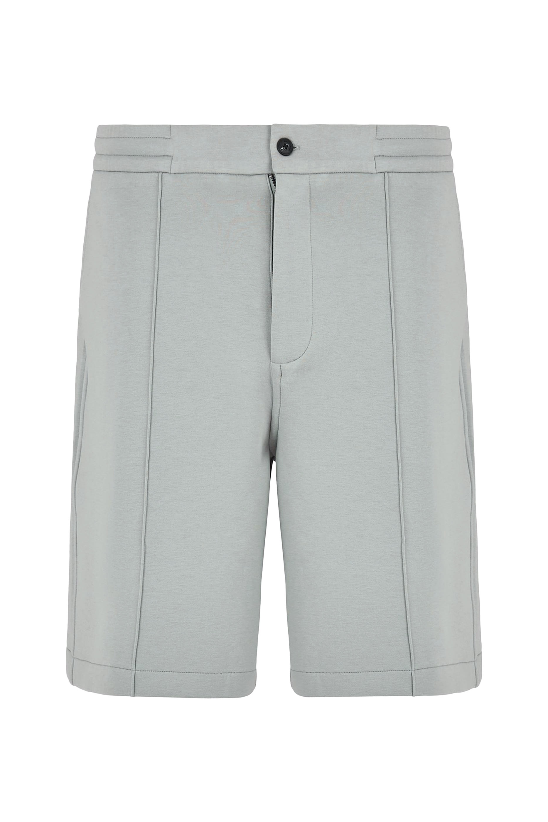 Double-Jersey Elastic Waistband Shorts