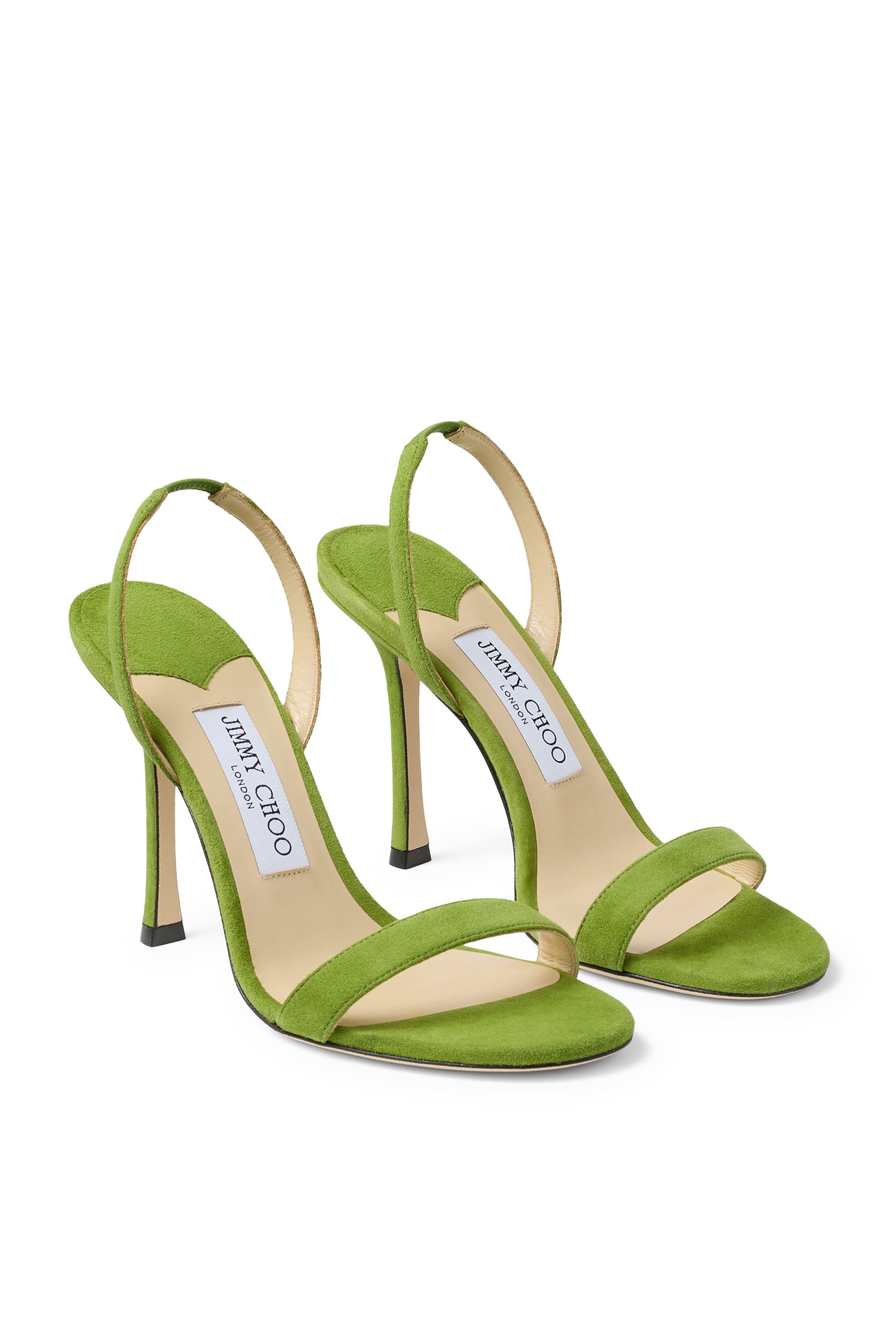 Jenn 100 Suede Heeled Sandals