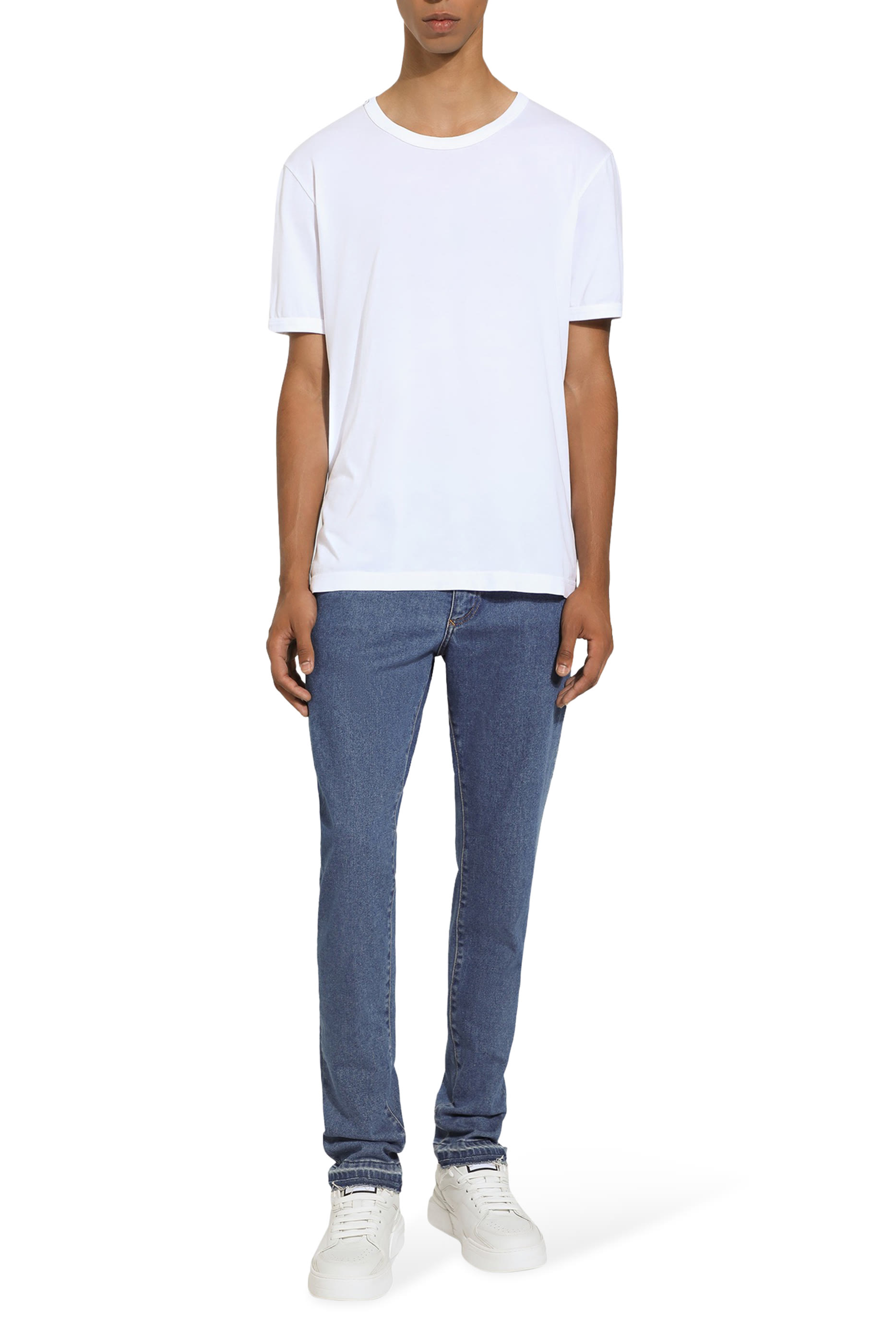 Slim-Fit Stretch Denim Jeans