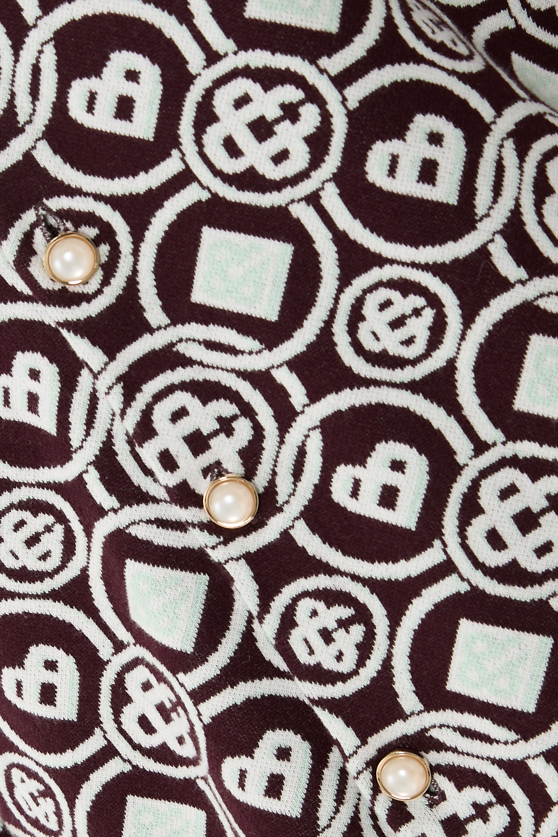 Monogram Cotton Knit Shirt