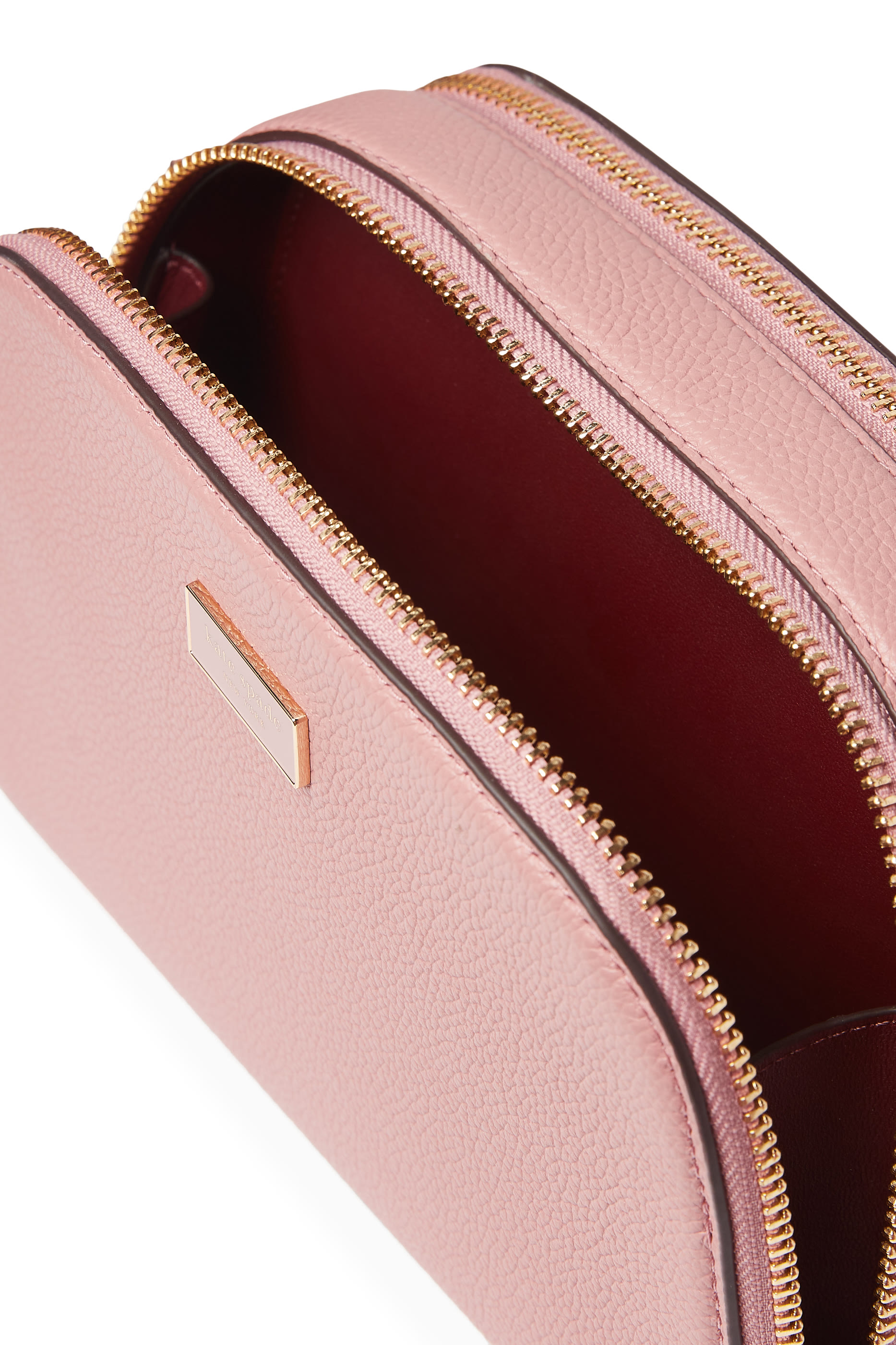 Serena Double Zip Dome Crossbody Bag