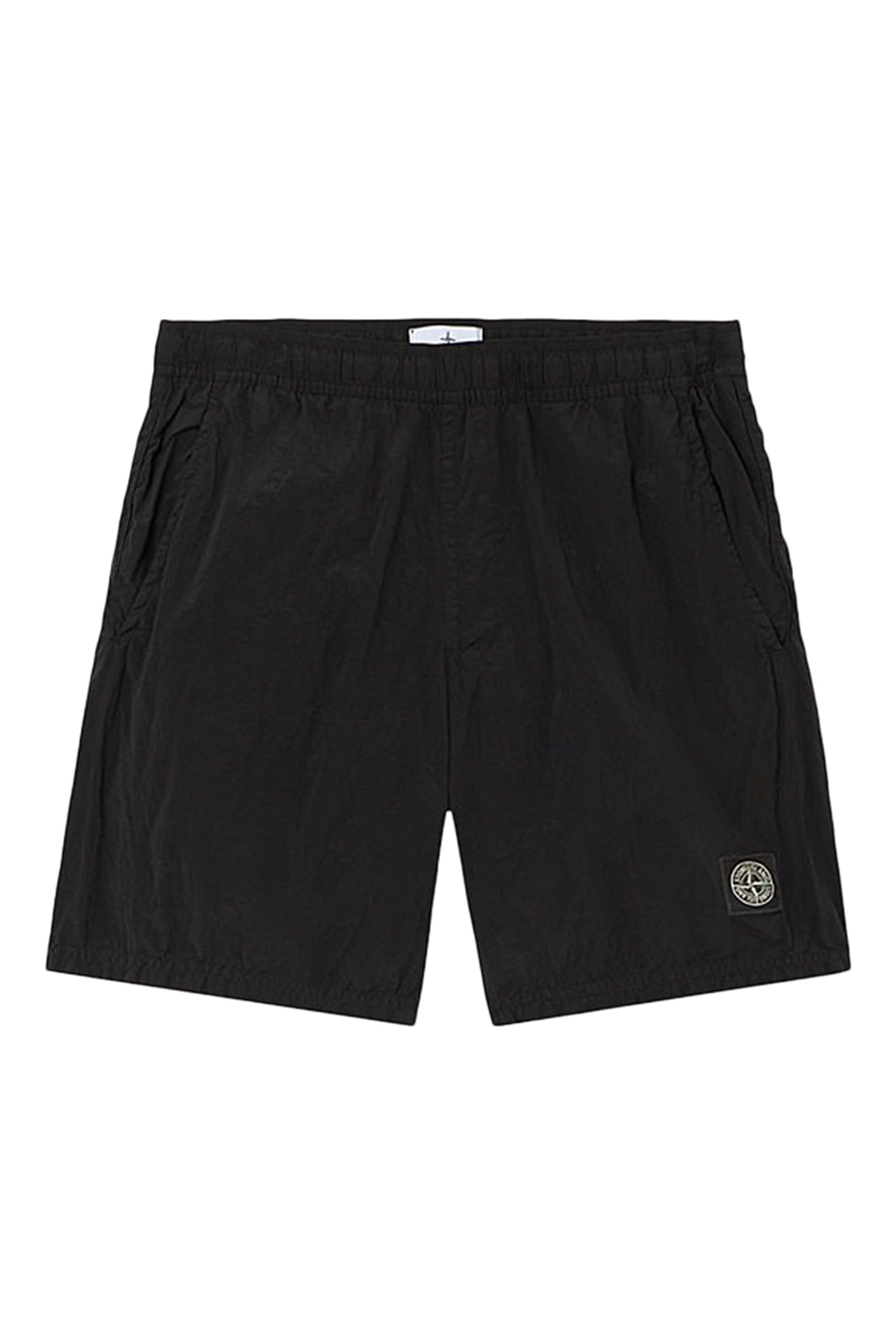 Compass-Patch Swim Shorts