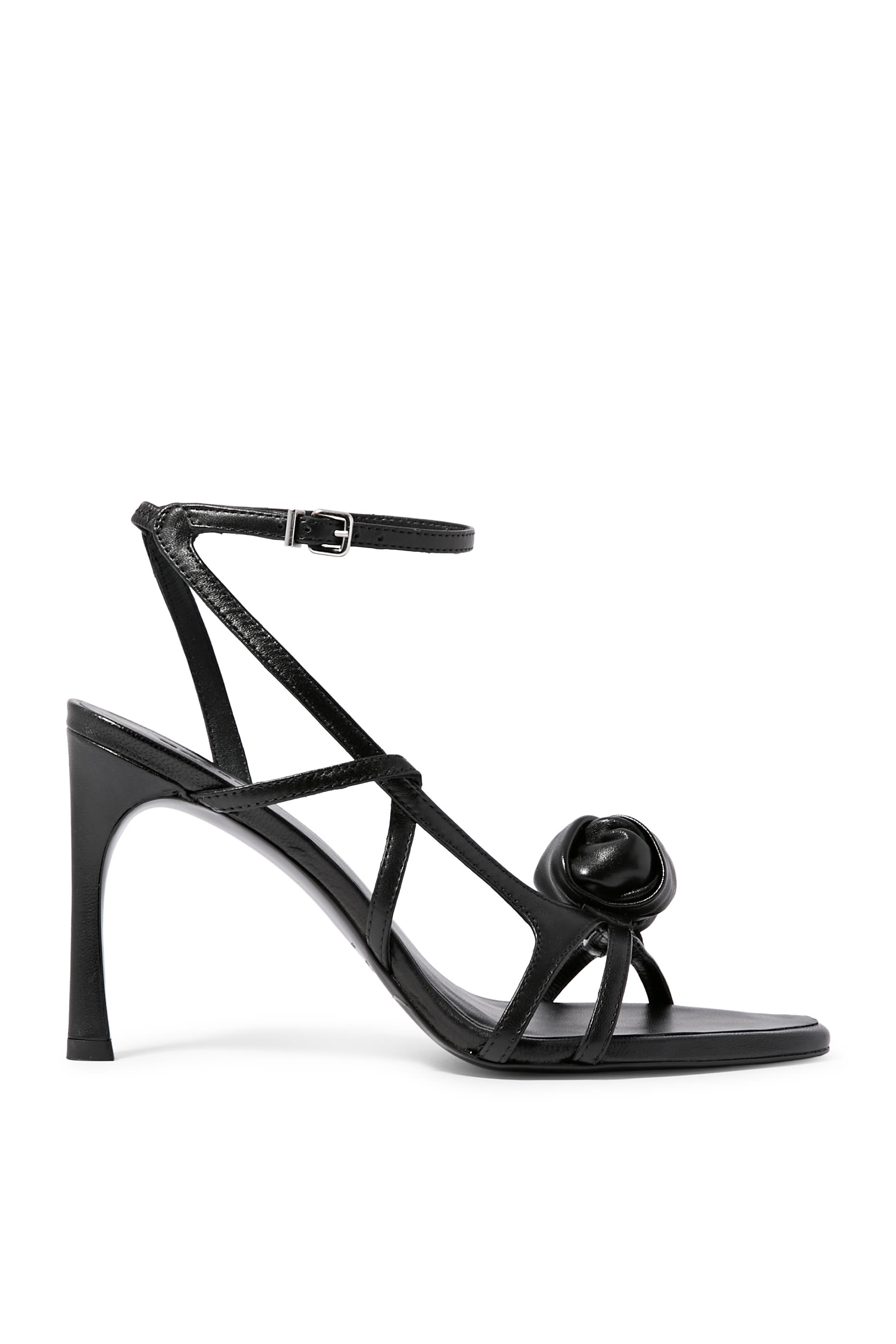 Leather Knot 95 Sandals