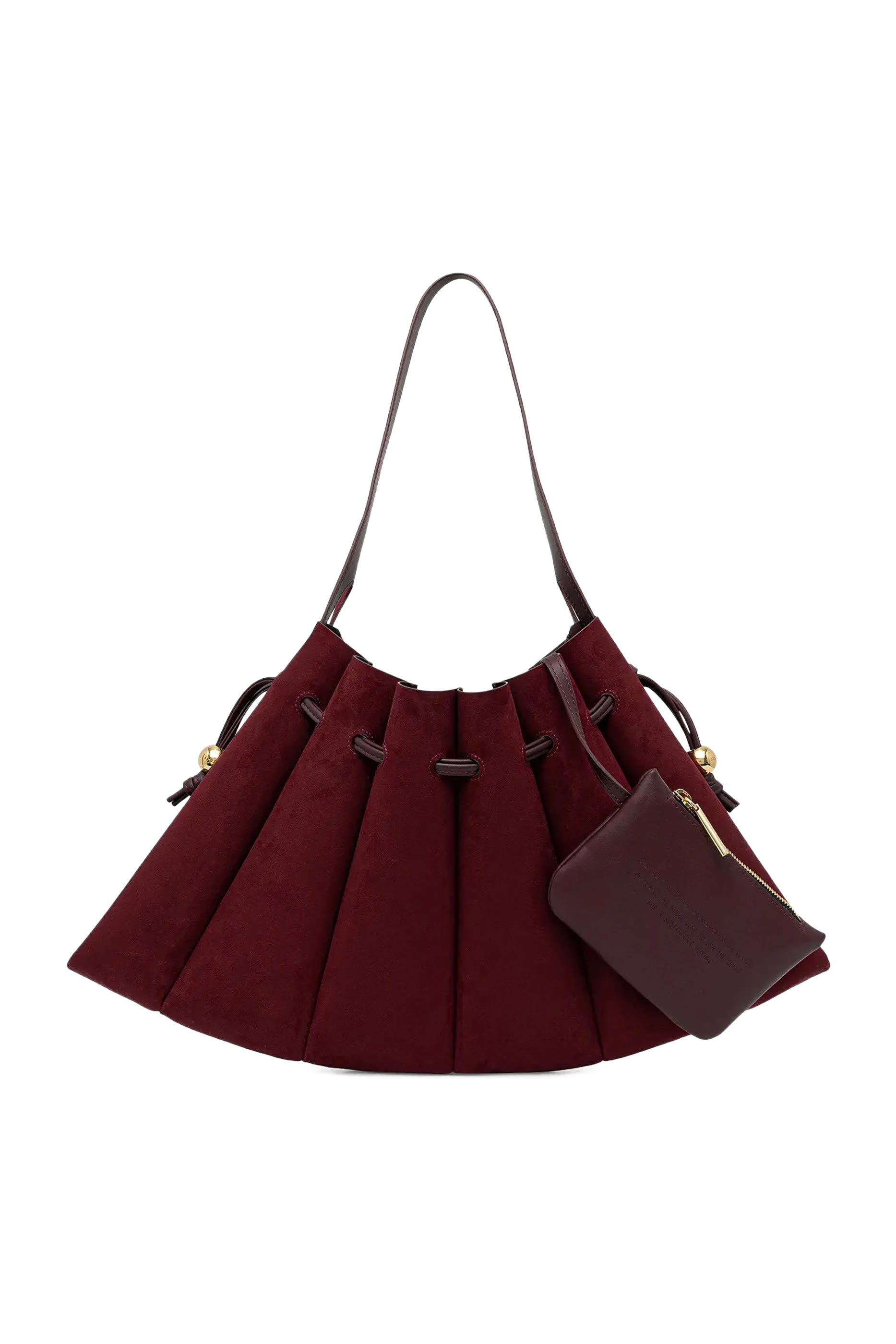 Calipso Suede Shoulder Bag