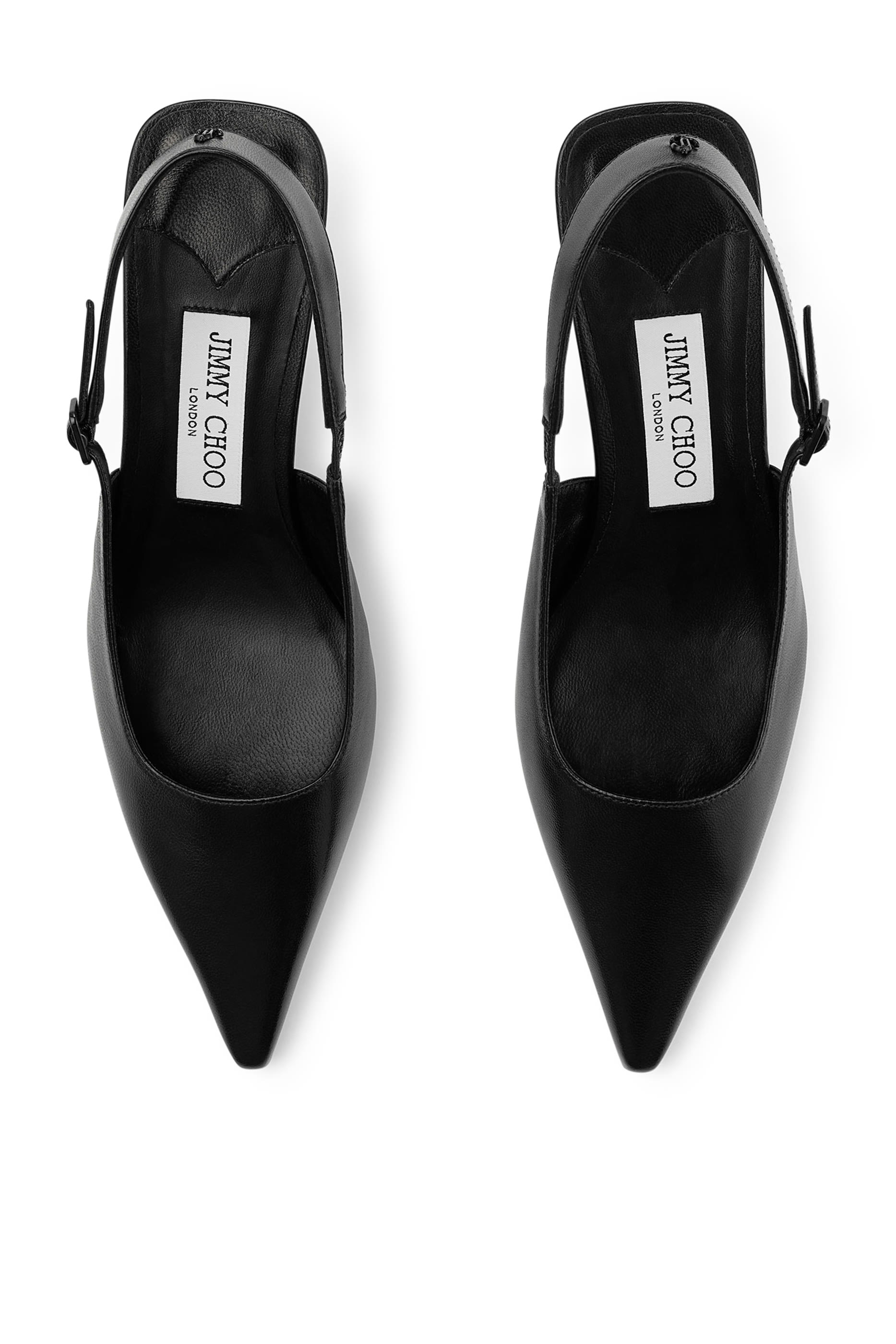 Amel 50 Leather Slingback Pumps