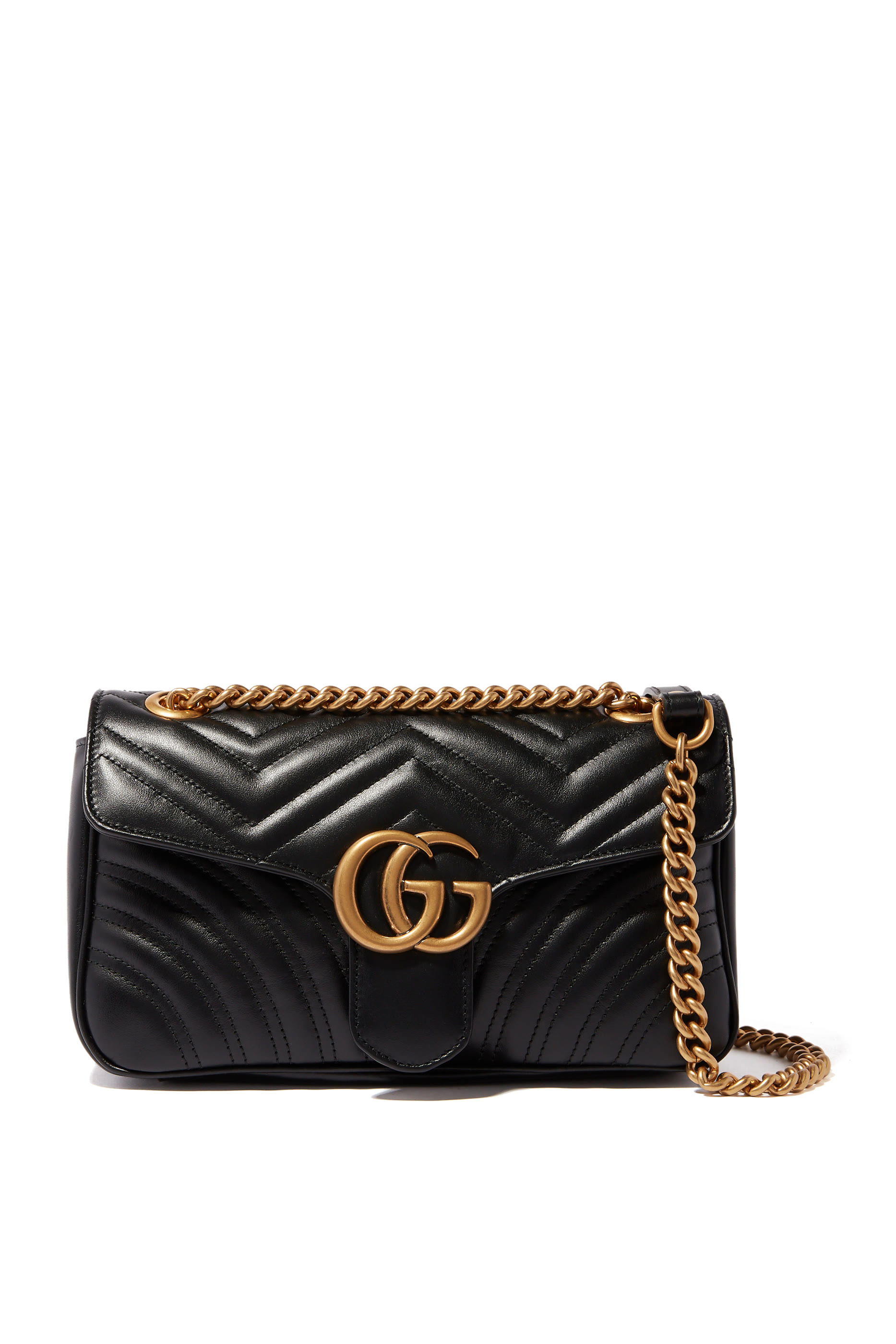 GG Marmont Small Matelass&eacute; Shoulder Bag