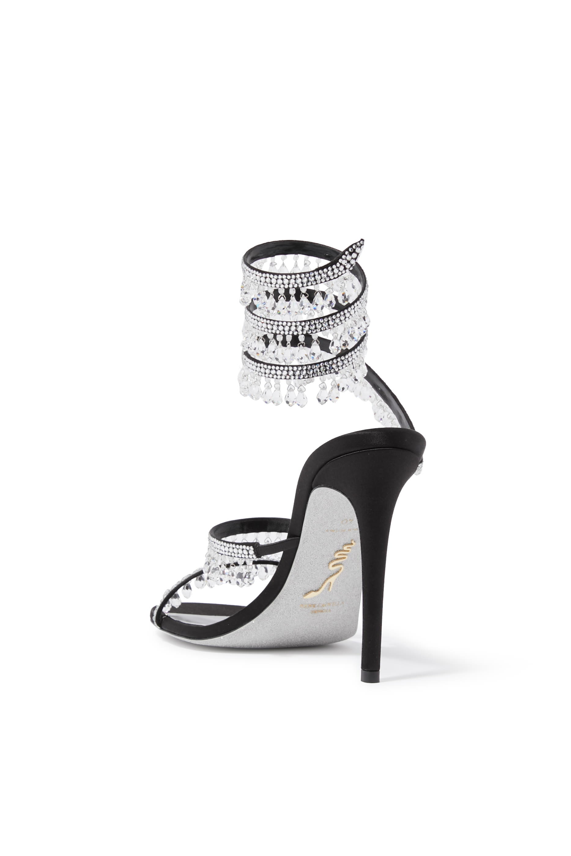 Embellished 105 Chandelier Sandals