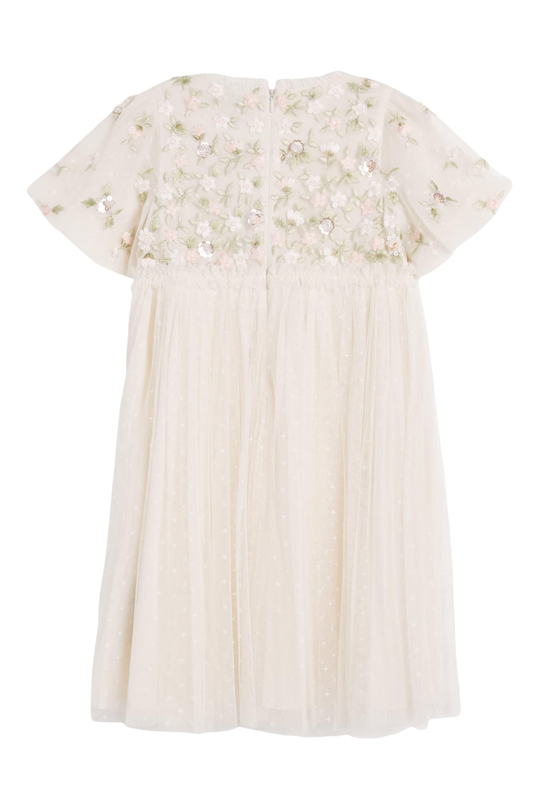 Kids Tulle Meadow Ditsy Dress