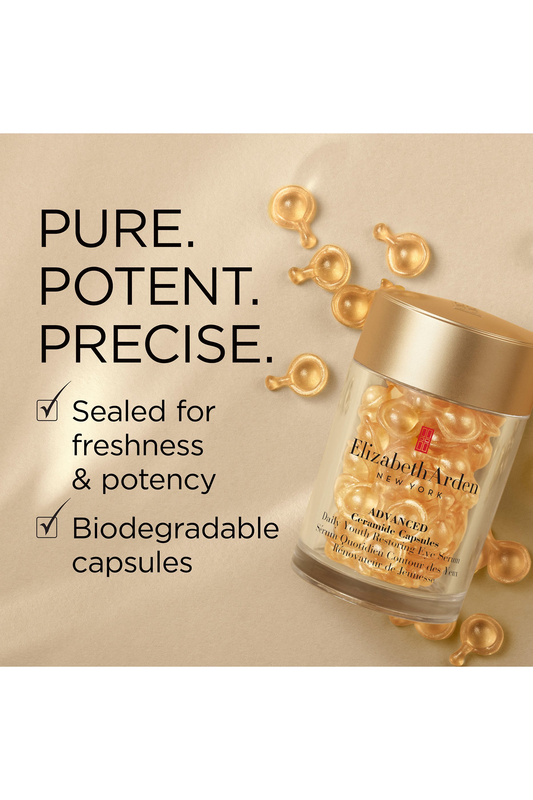 Advanced Ceramide Capsules Daily Youth Restoring Eye Serum (60-Piece)