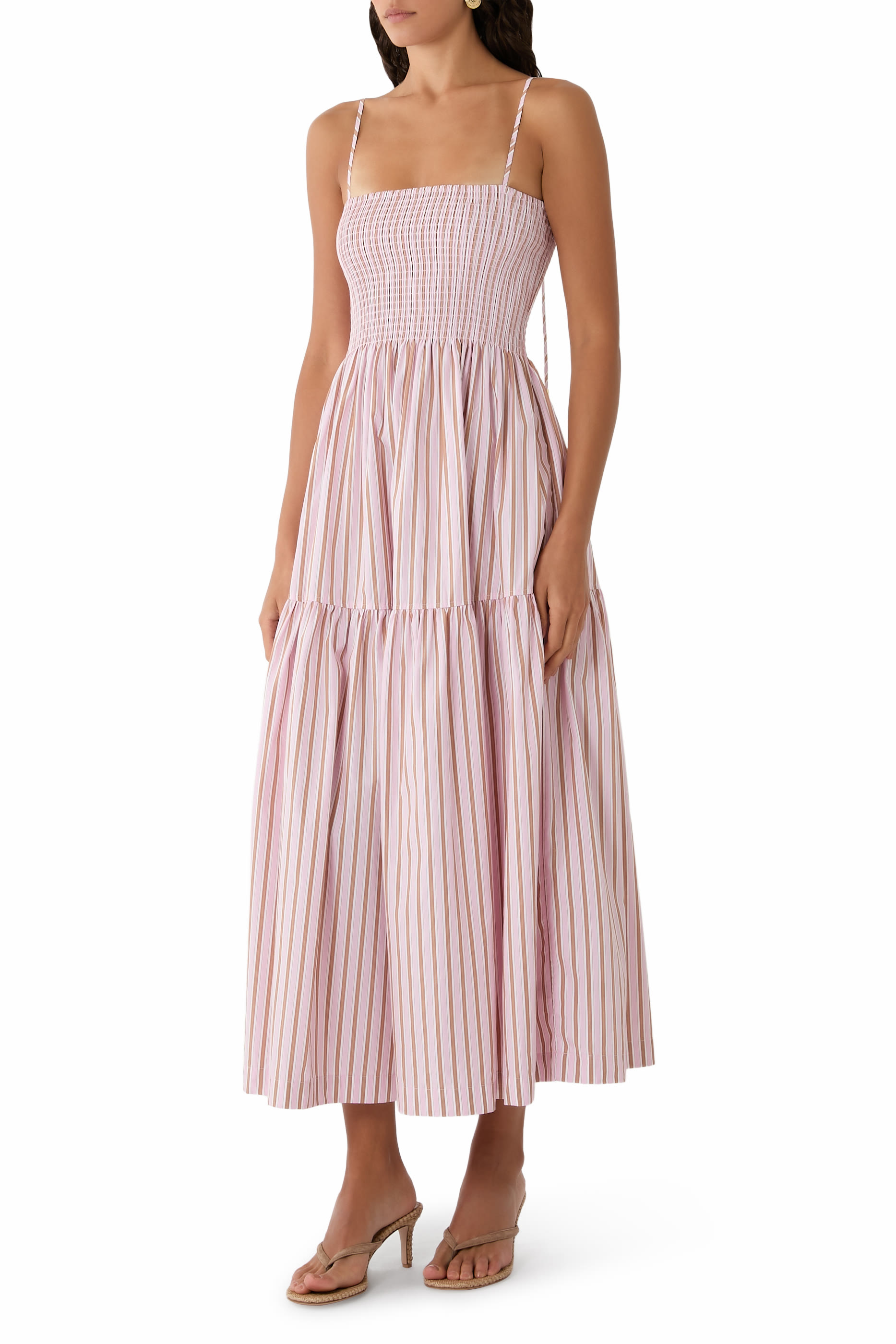 Tramonti Smocked Dress