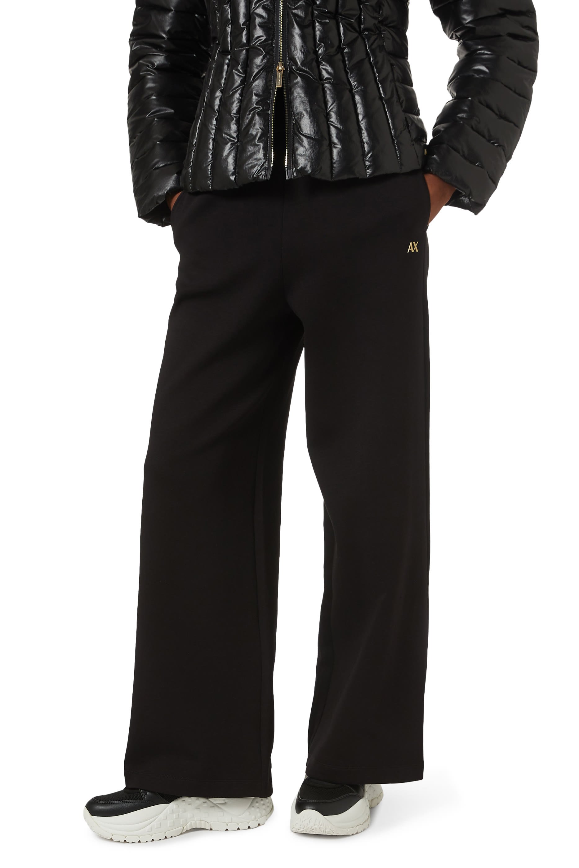 Logo Technical Fabric Sneakers