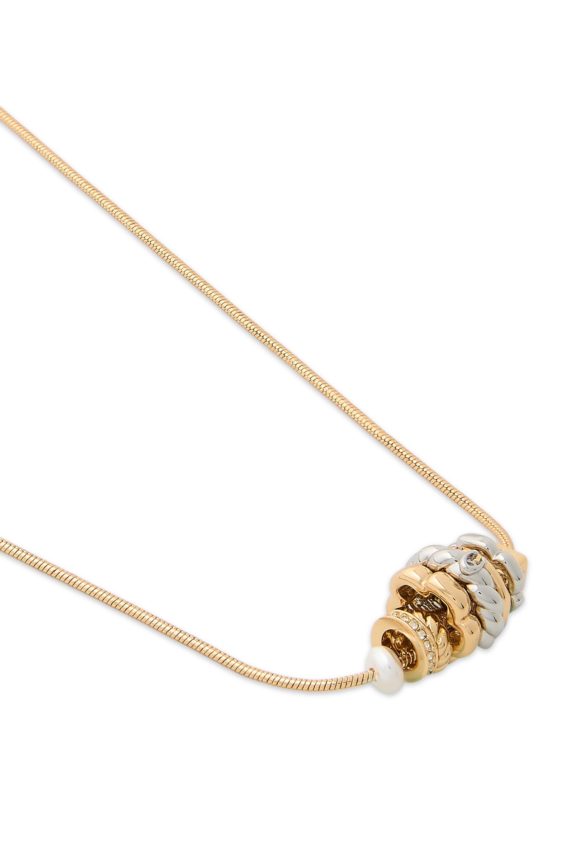 Mixed Long Pendant Necklace