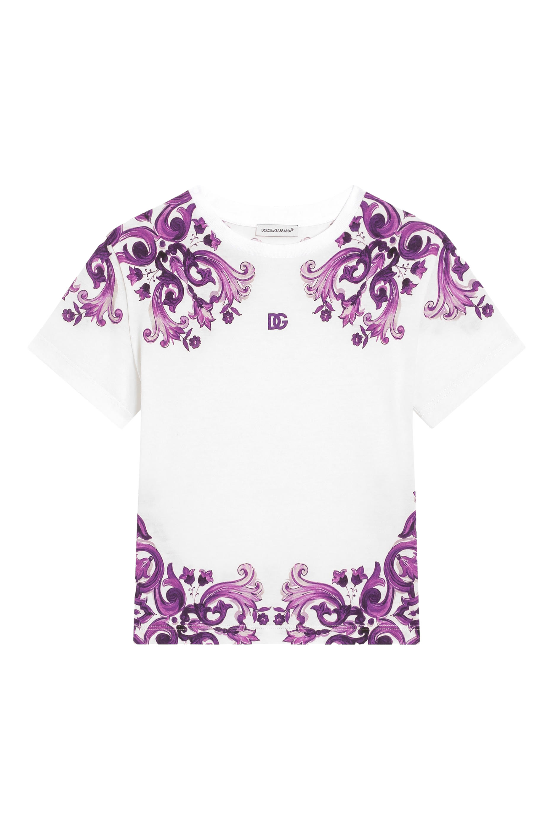 Kids Majolica-Print Jersey T-Shirt