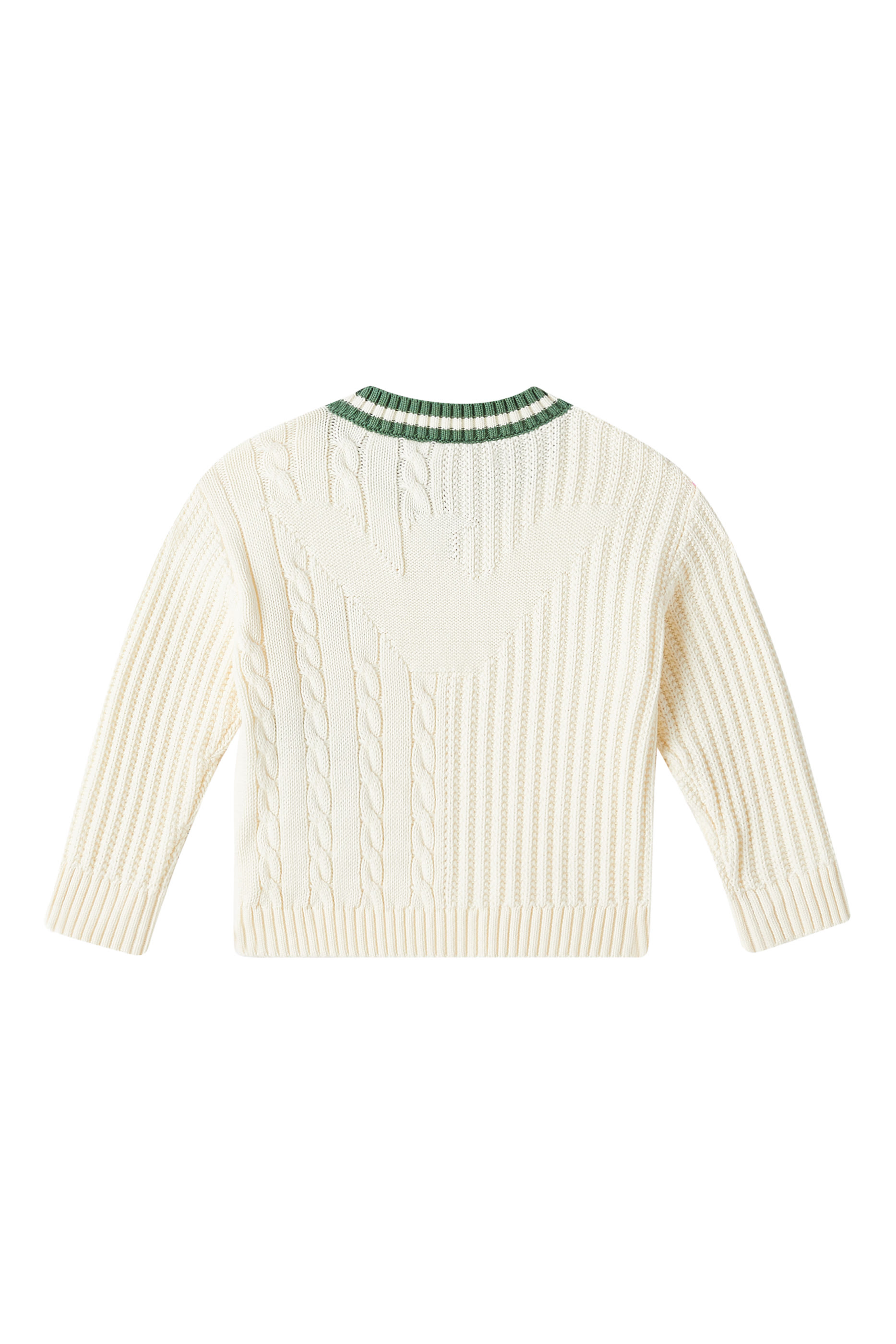 Kids Logo-Embroidered Knit Sweater