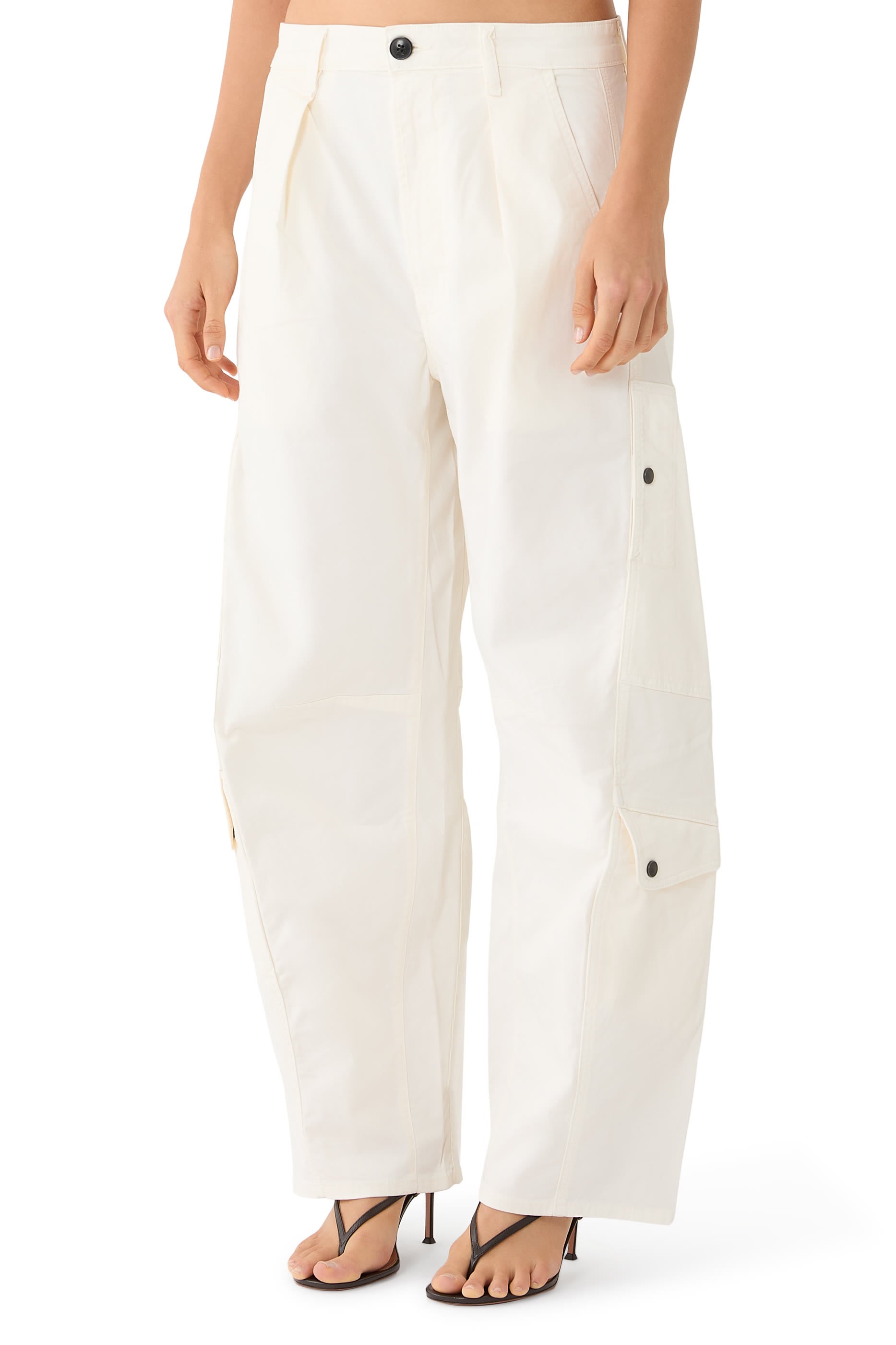 Flight Pleated Cargo Pants