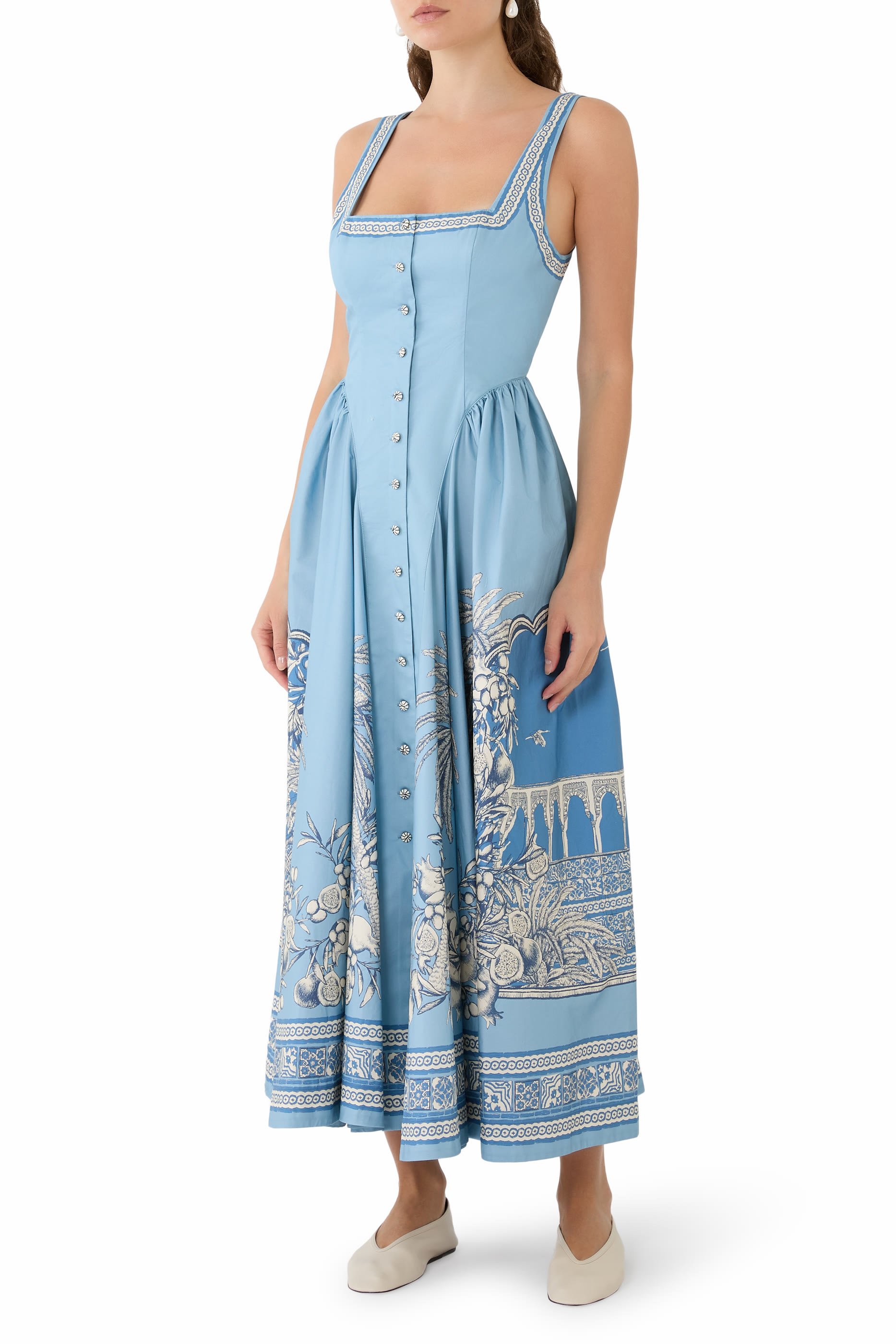  Villa Romantica Midi Dress