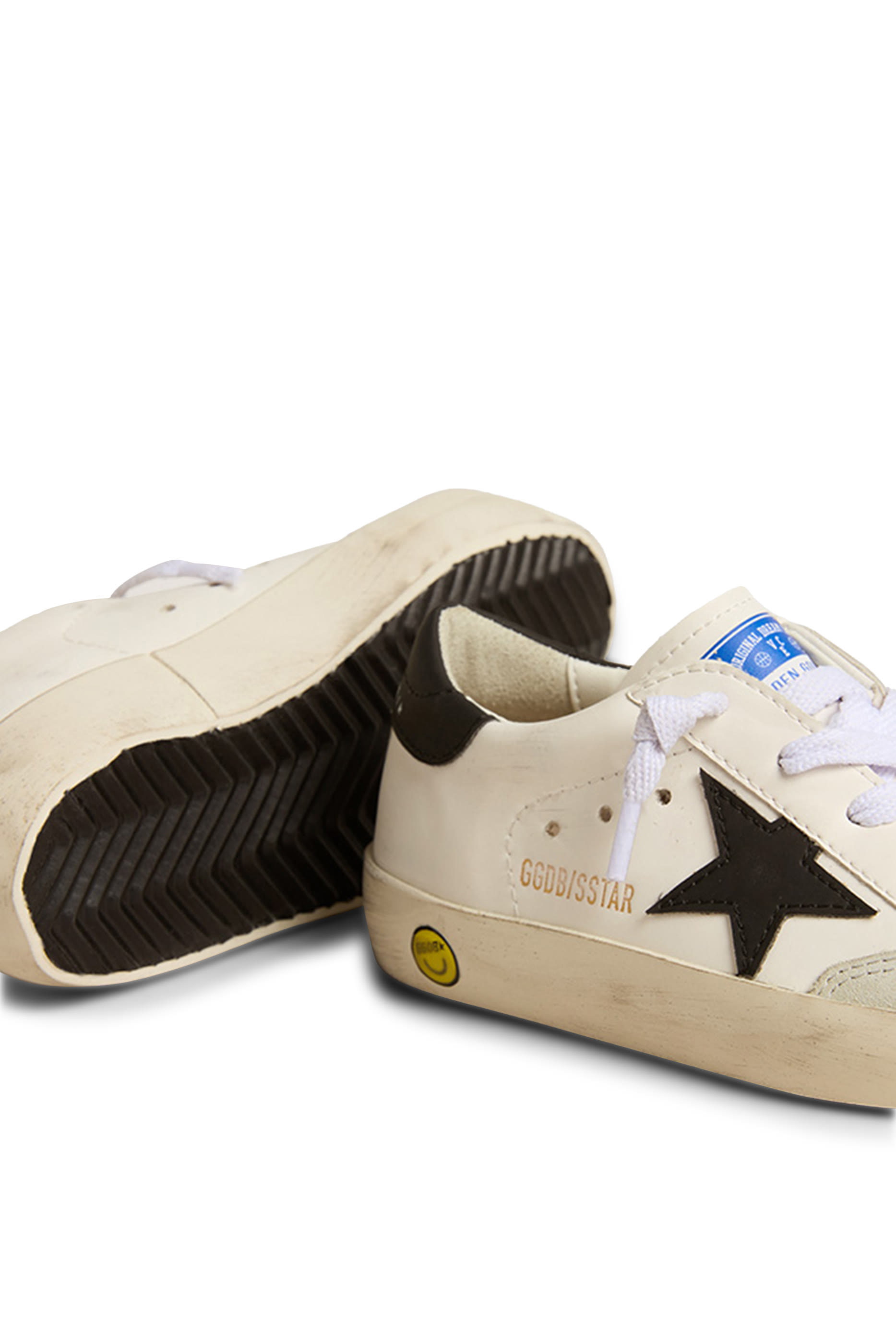 Kids Super Star Leather Sneakers
