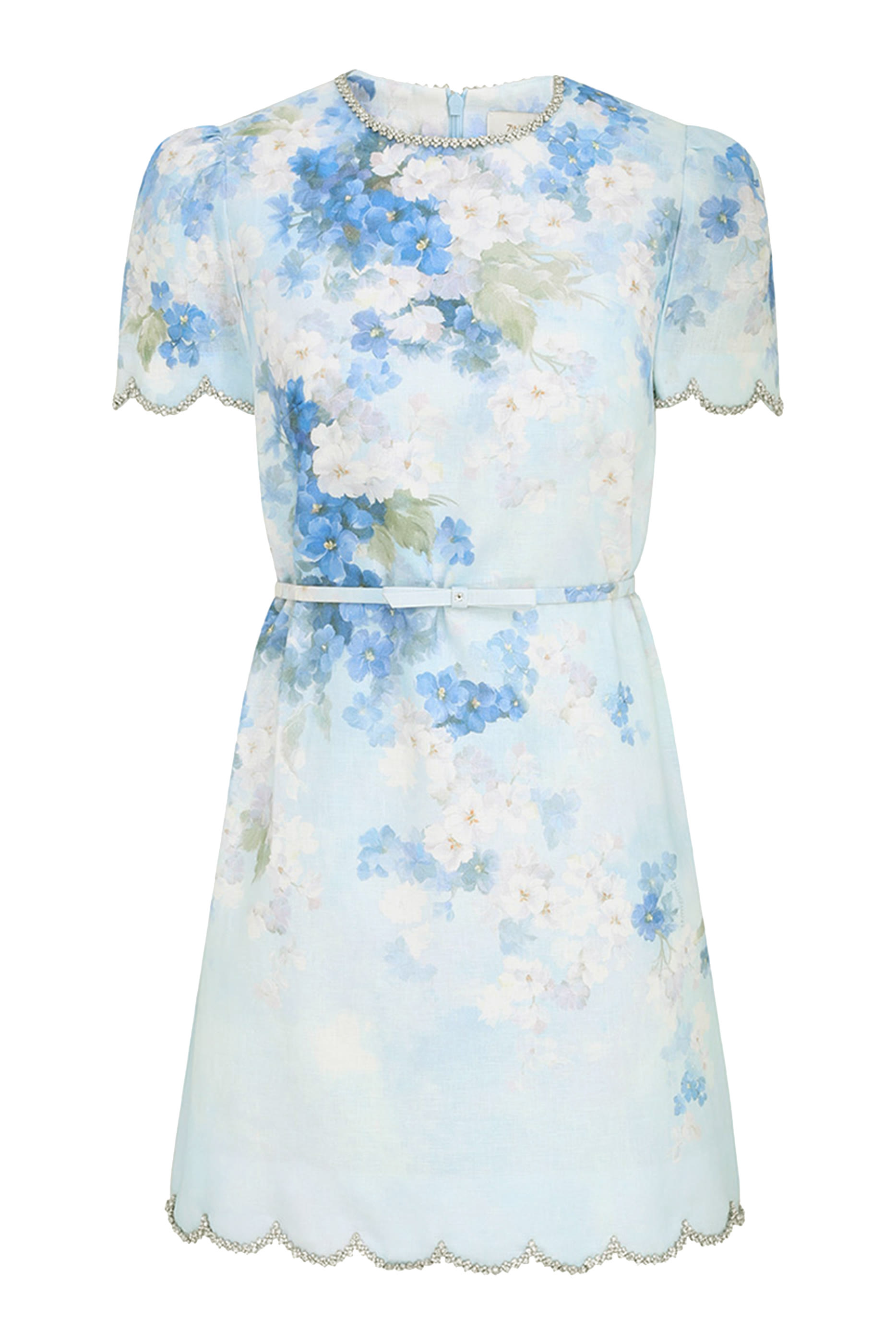 Crush Scalloped Shift Dress