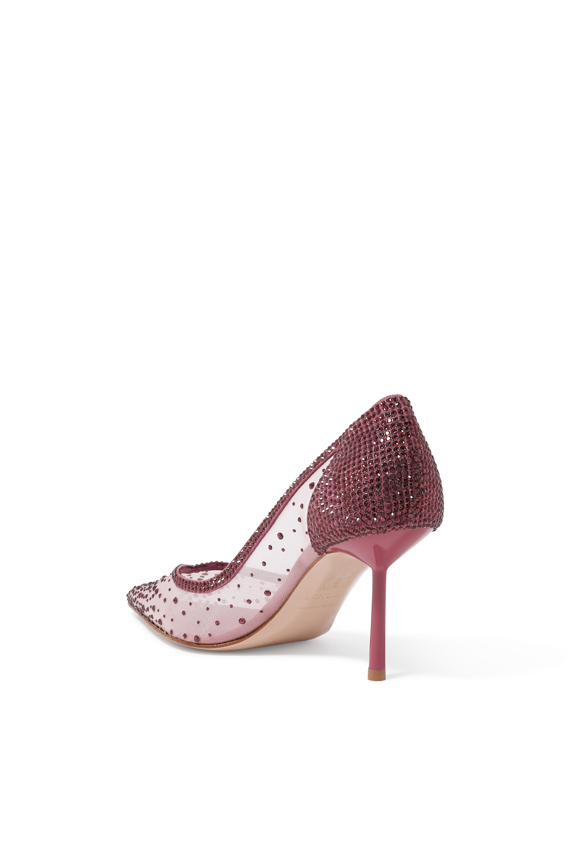 Nicole 80 Slingback Crystal Pumps