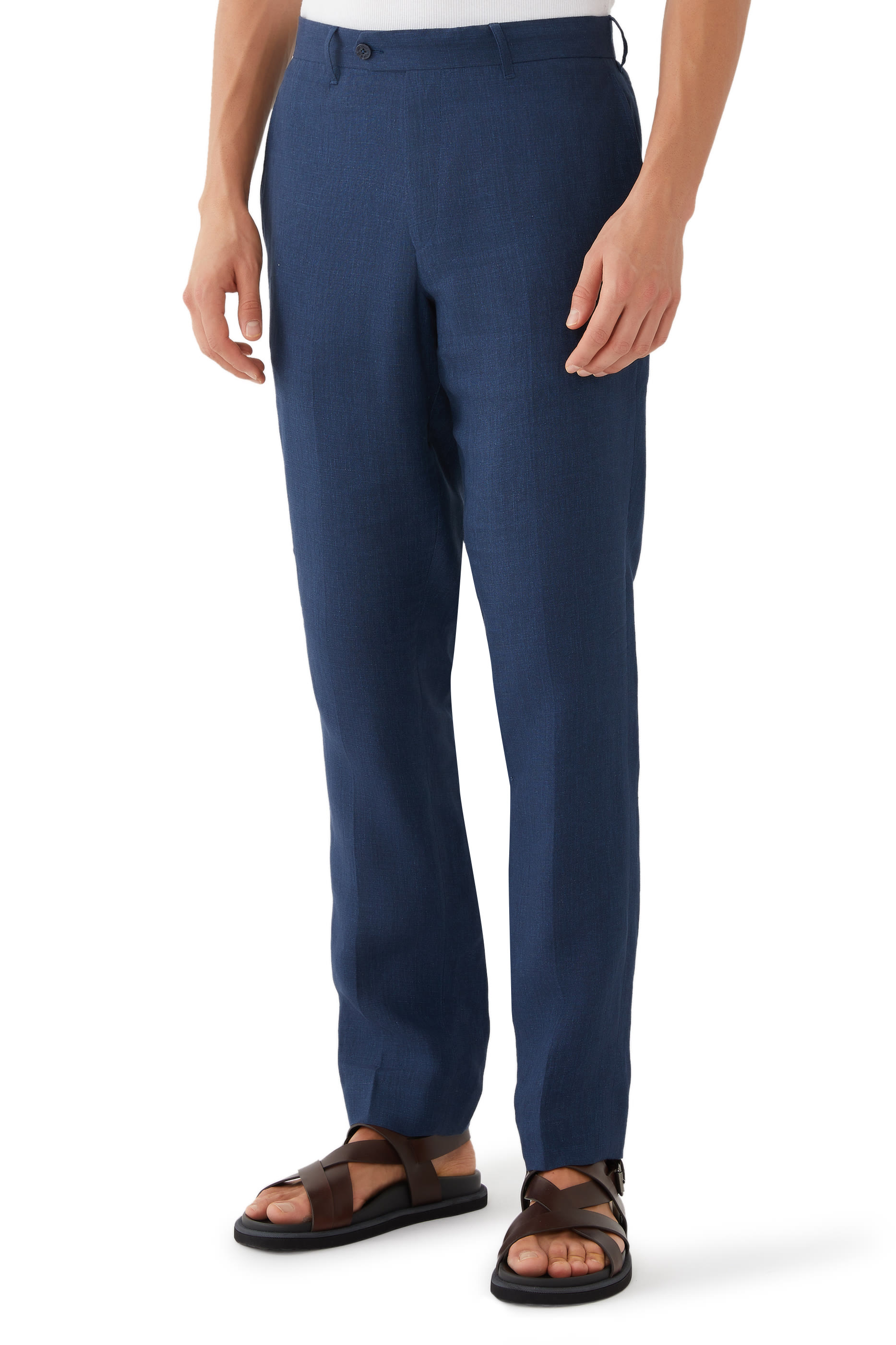 Affonso Tailored Linen Trousers