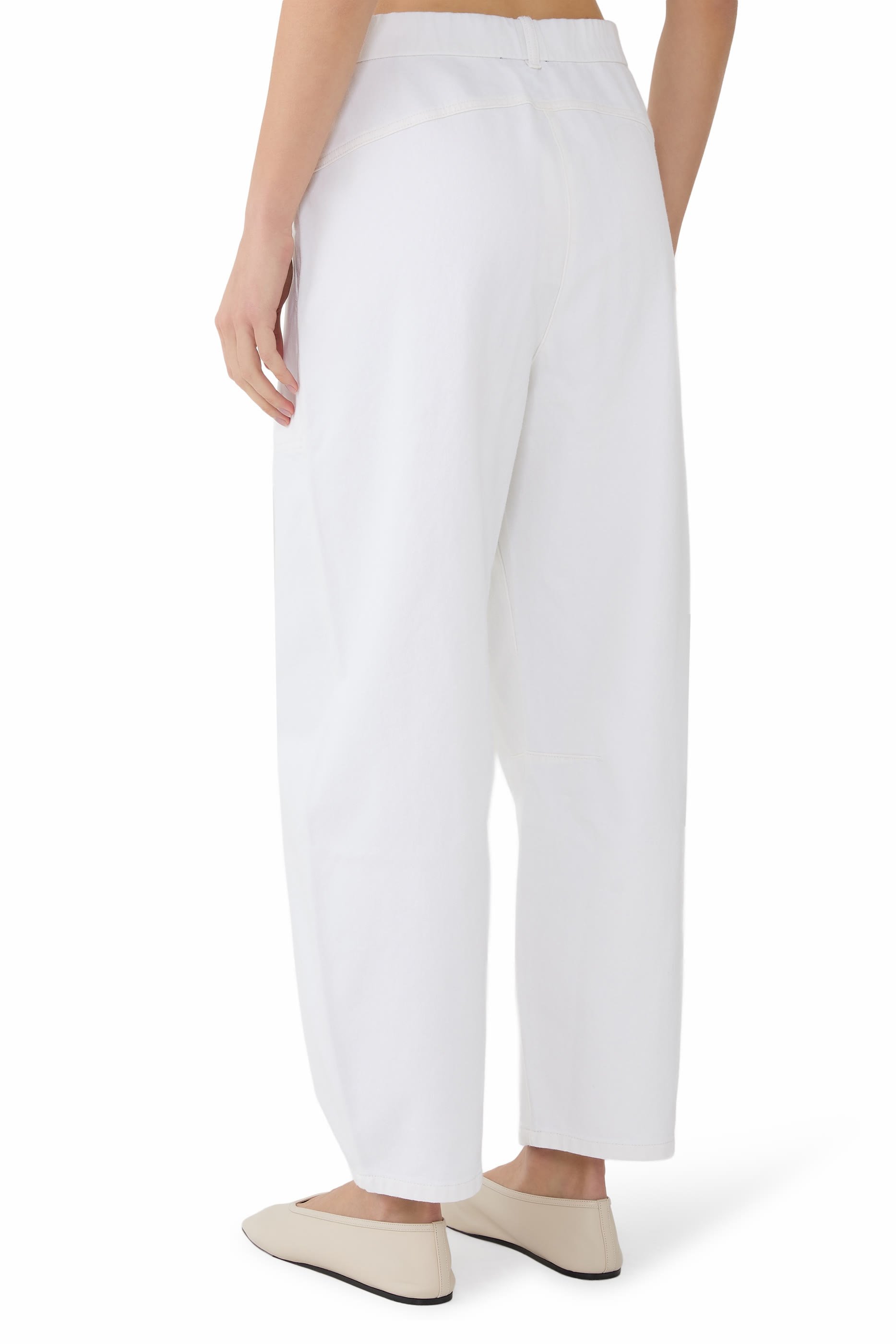 Garment-Dyed Utility Cotton Arch Pants