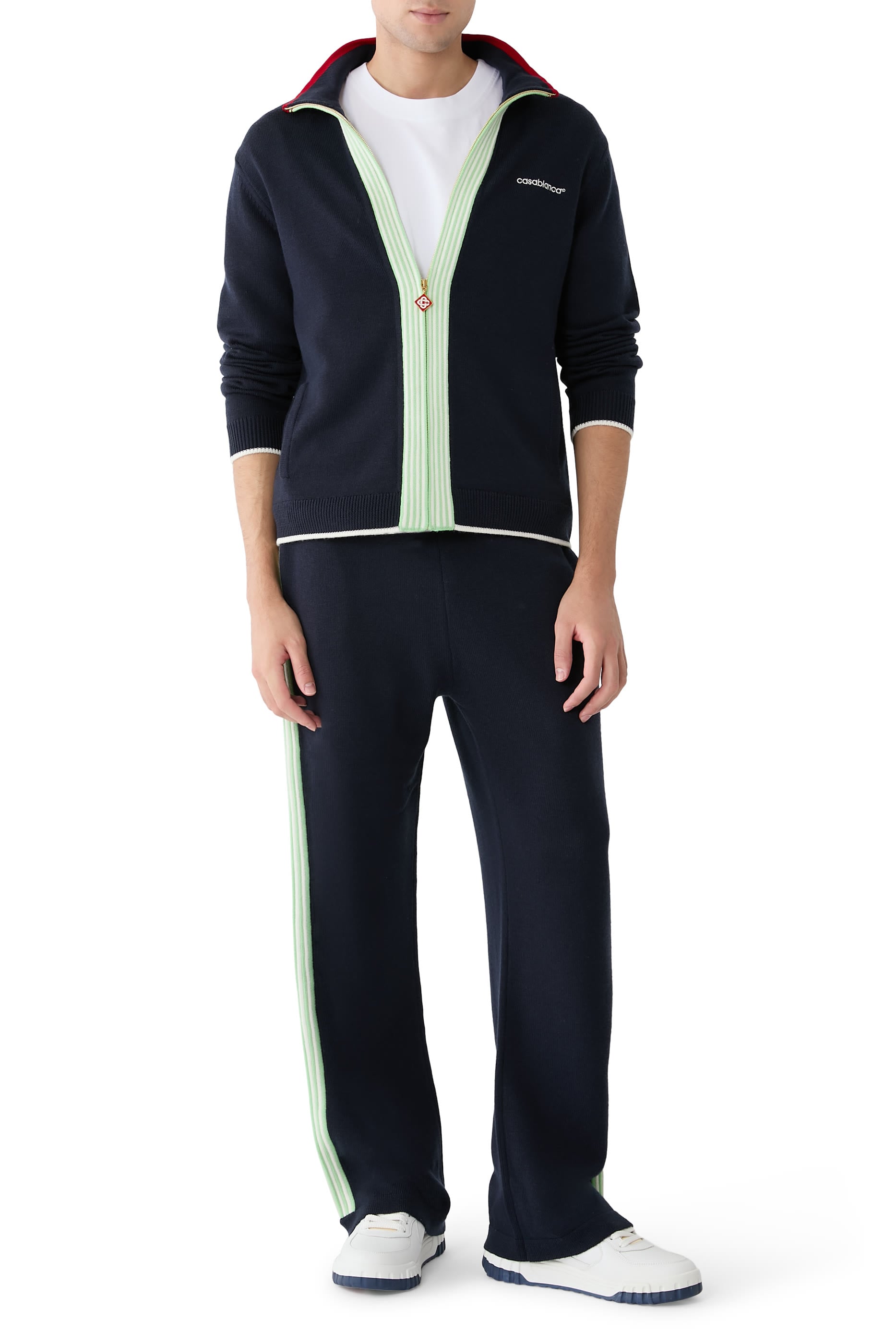 Merino Wool Tracksuit Jacket
