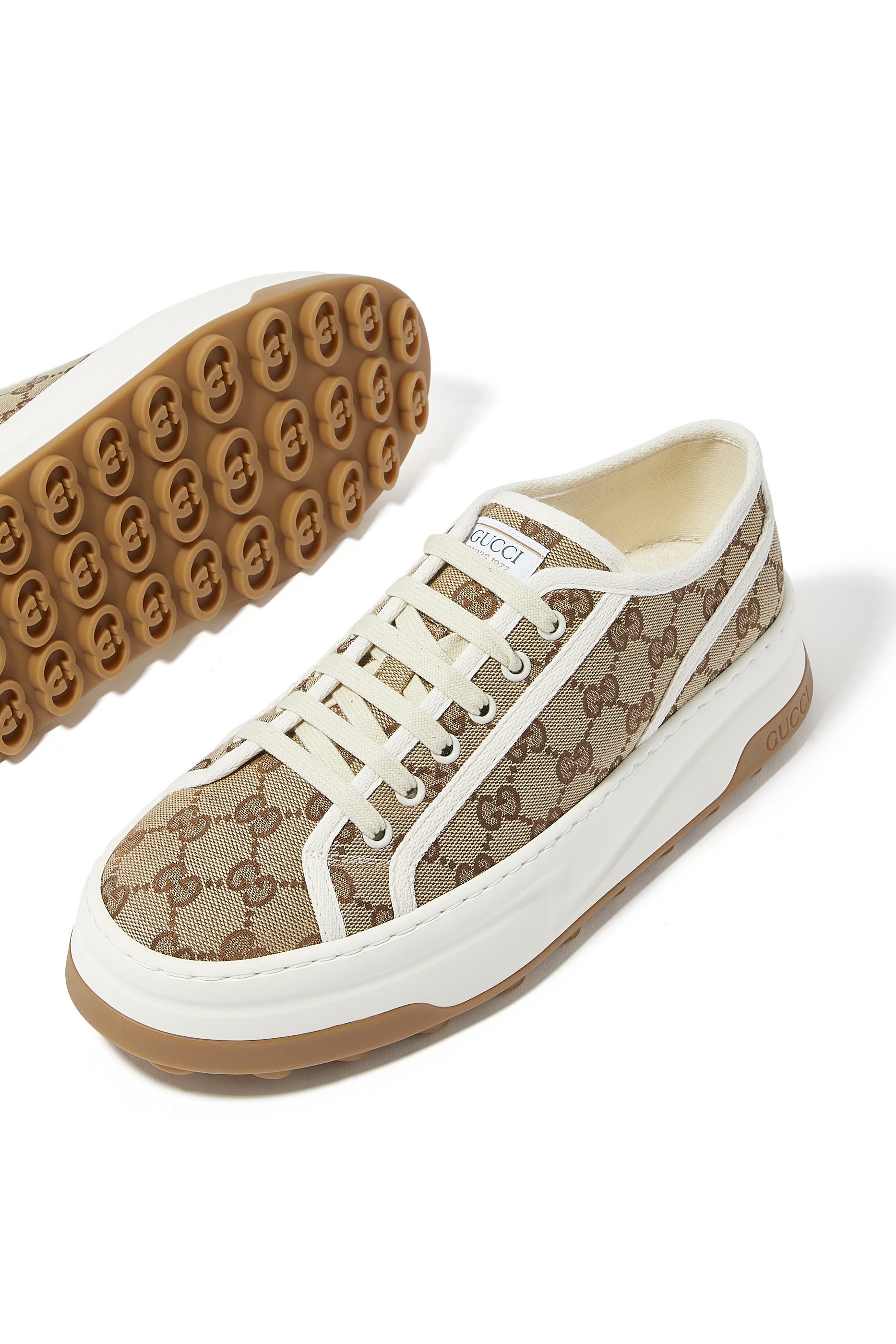 GG Low-Top 53 Canvas Sneakers