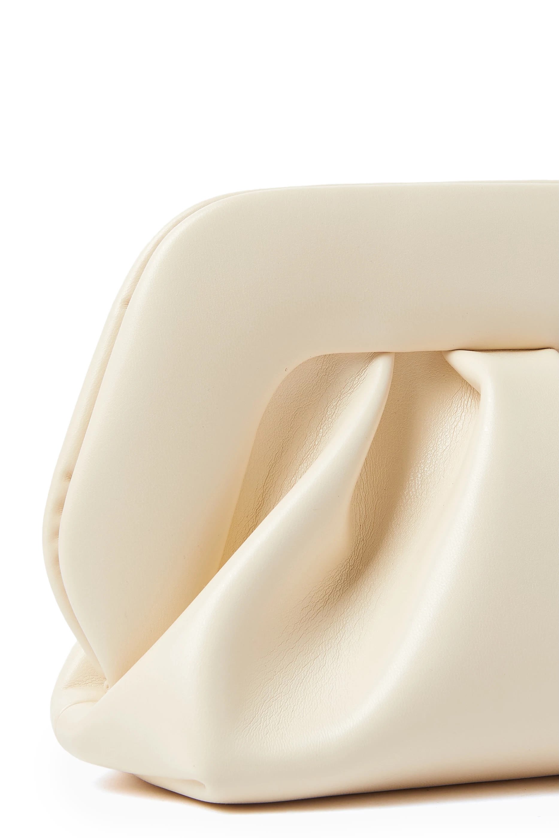 Tia Vegan Fabric Shell Clutch