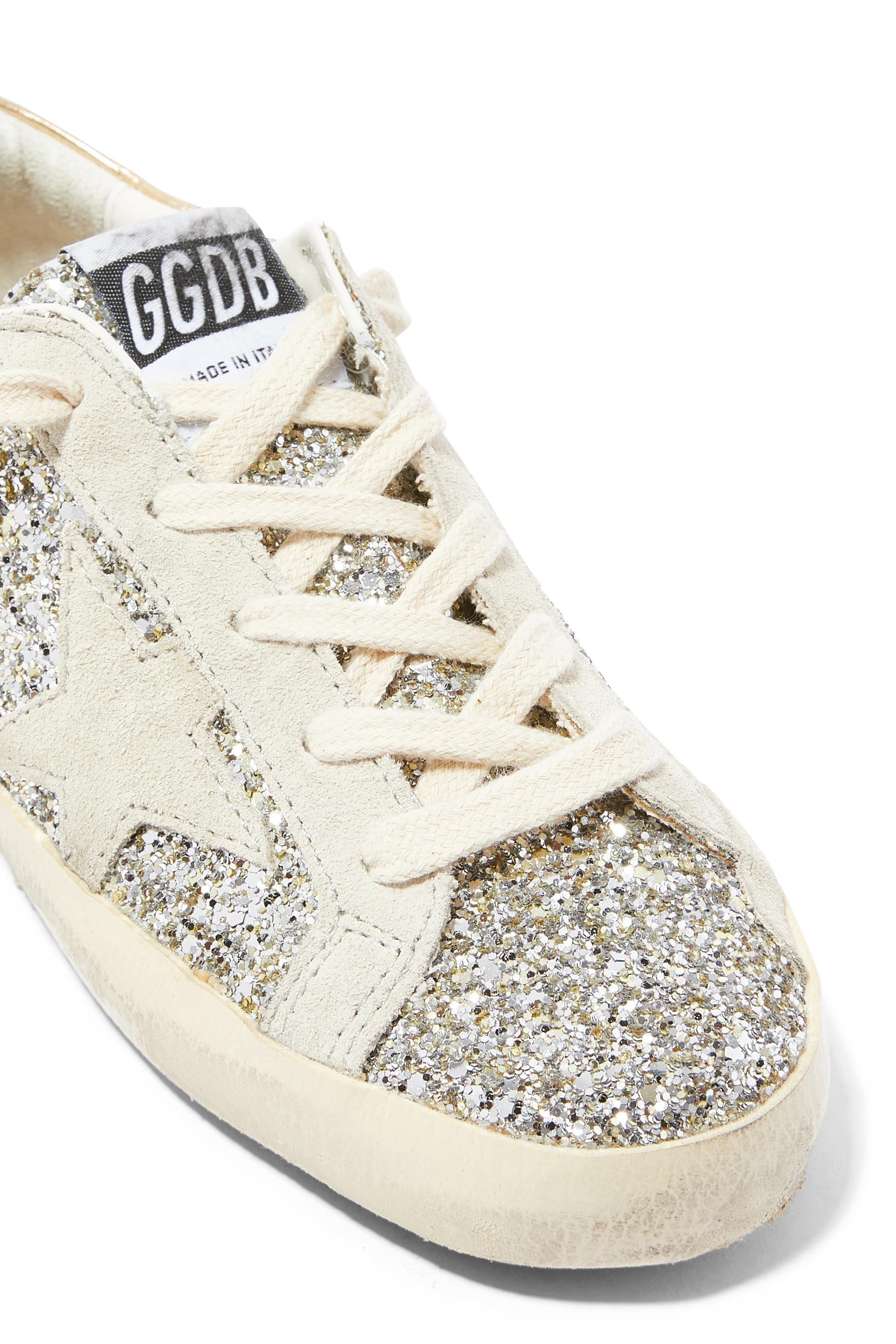 Kids Super-Star Glitter Sneakers