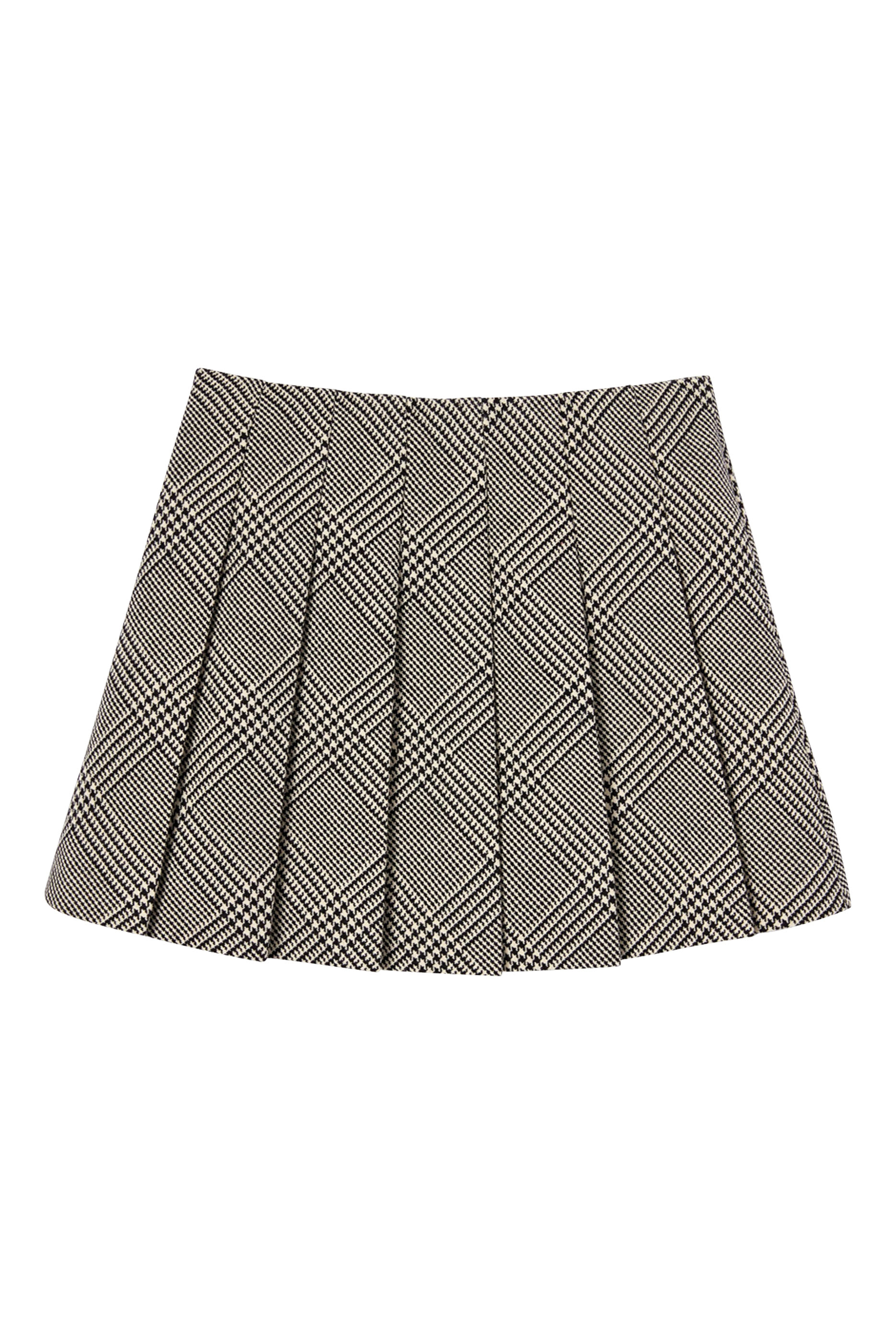 Kids Check Pleated Skirt 