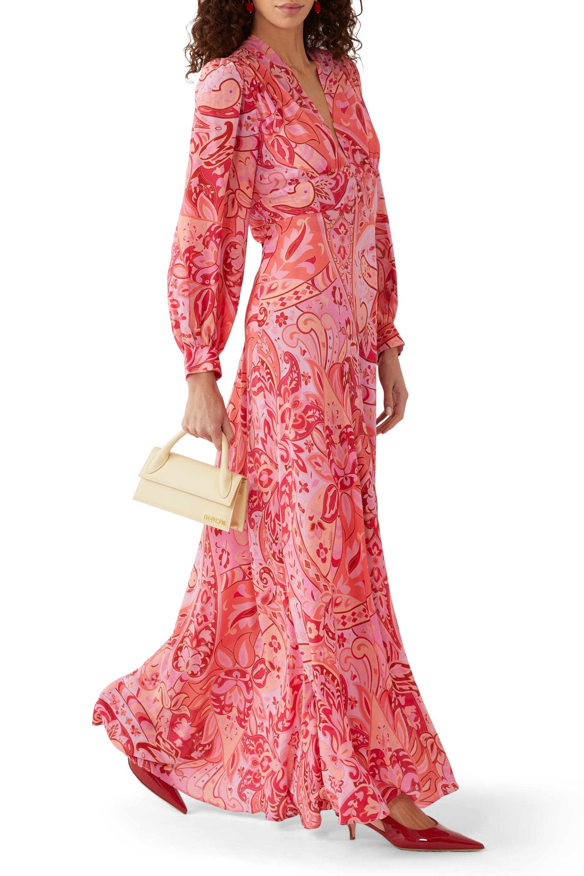 Emory Printed Silk Dress